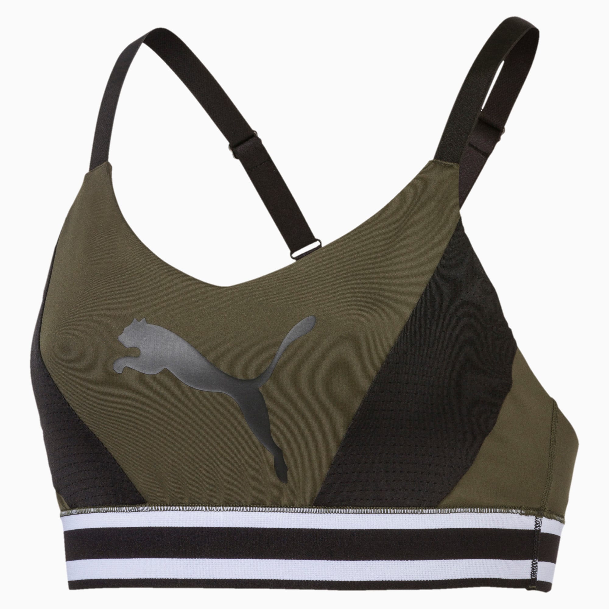 puma logo bra