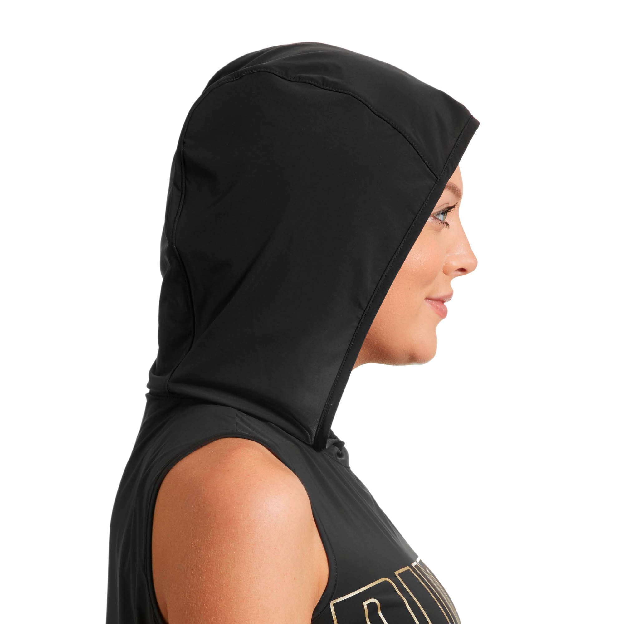 Puma sleeveless hoodie women's hot sale