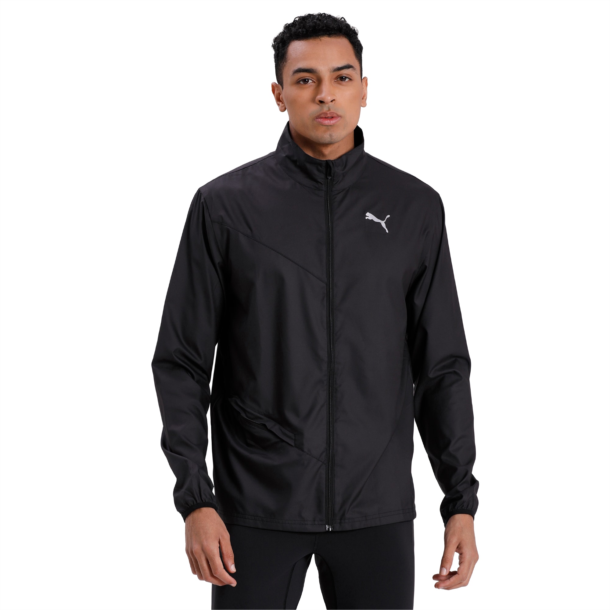 puma black jacket mens