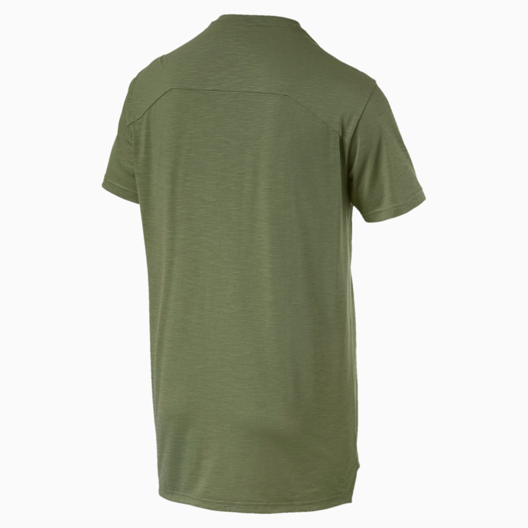 PUMA Energy Ss Tee Sportshirt Heren Olivine Heather PUMA Energy Ss Tee Sportshirt Heren Olivine Heather