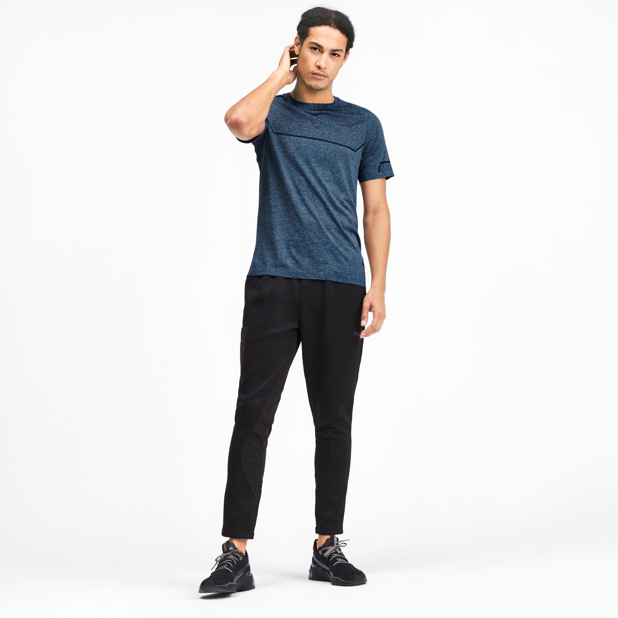 Power Seamless T-Shirt - Black