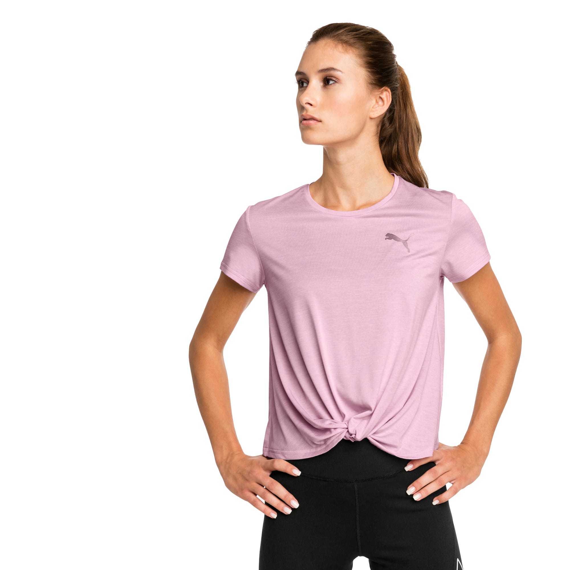 pink tee