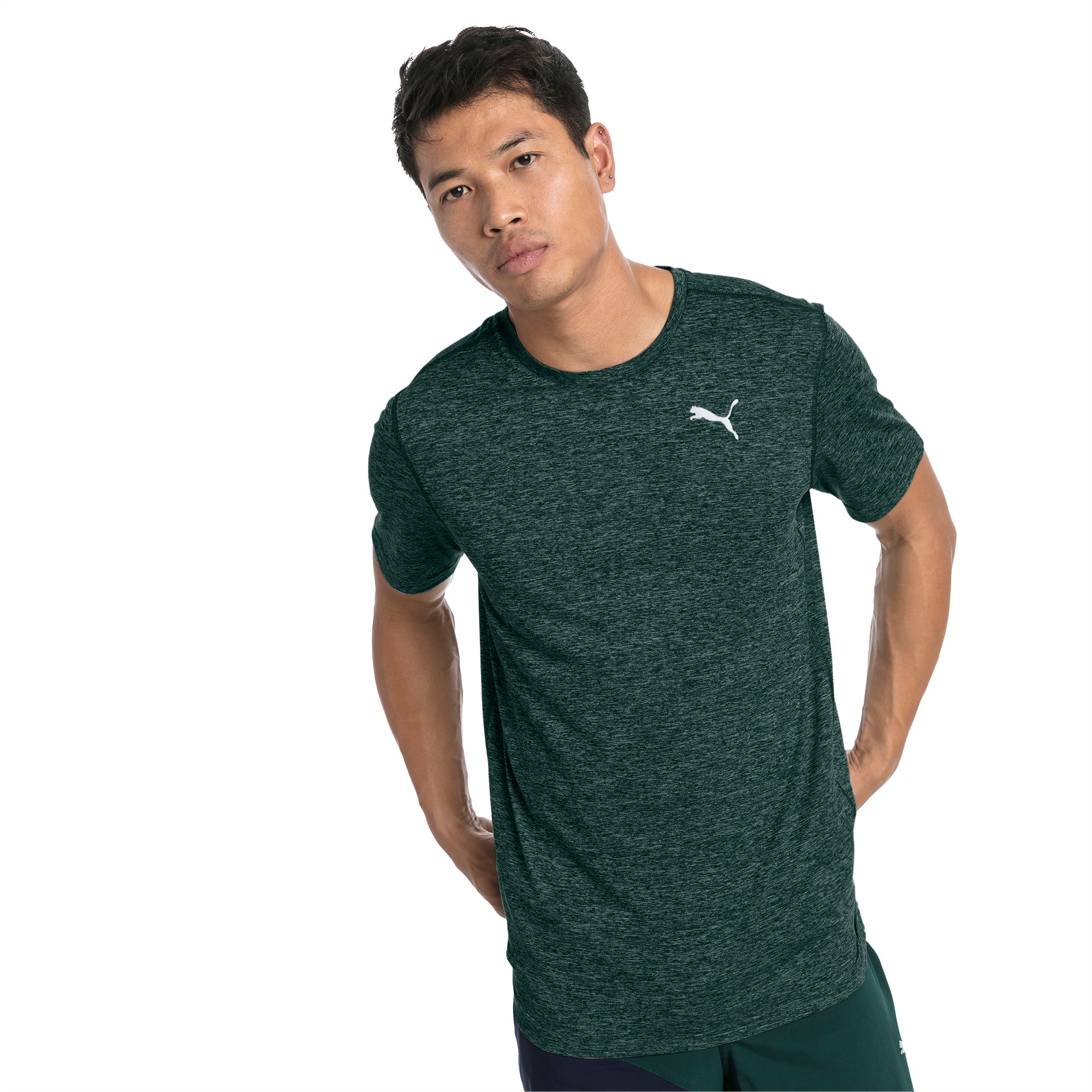 Ignite Heather Men's Tee | PUMA Running 