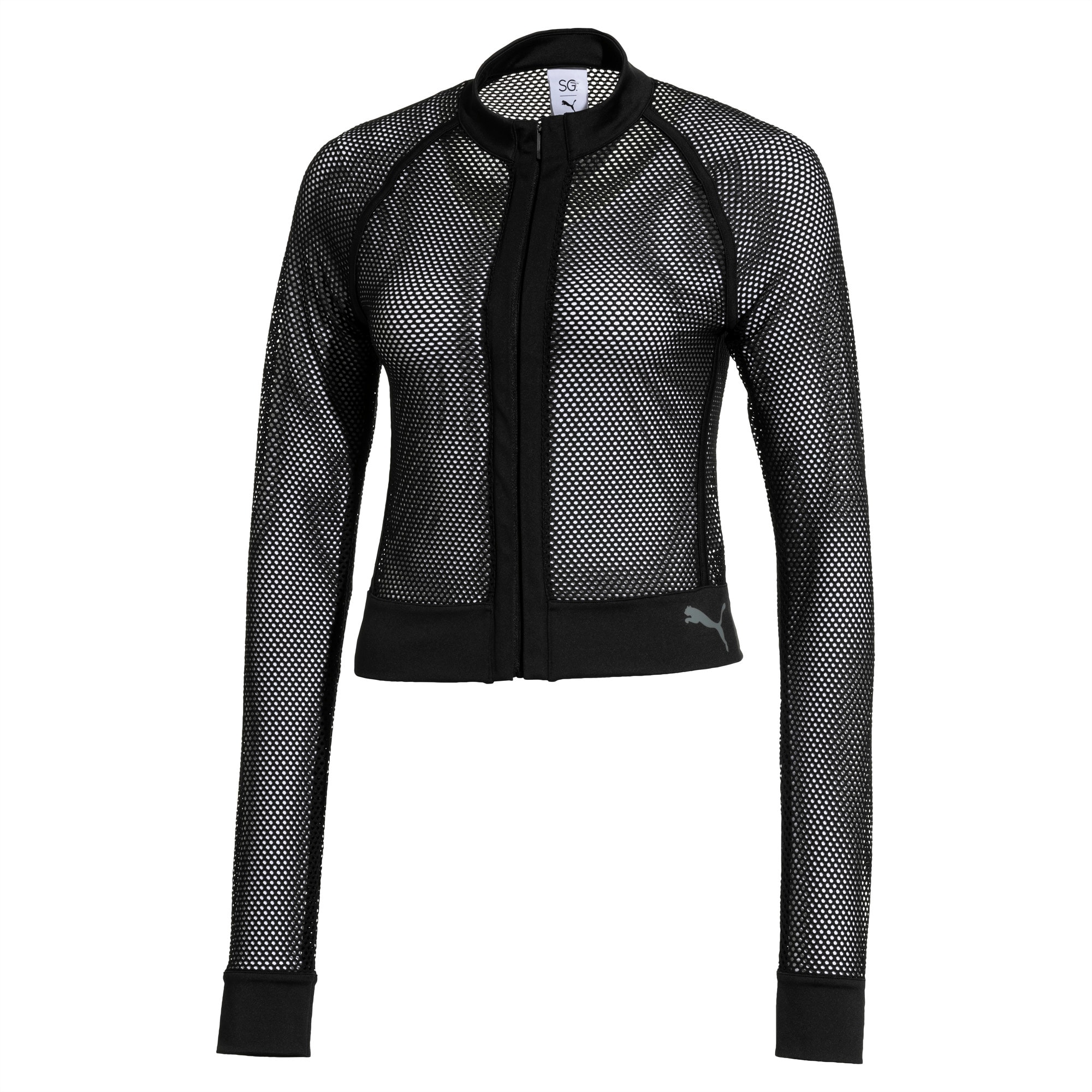 Puma mesh jacket store