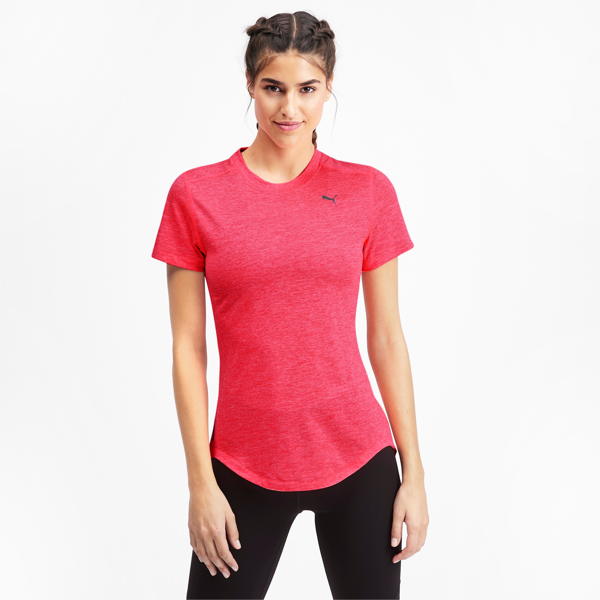 Polera deportiva Ignite Heather SS