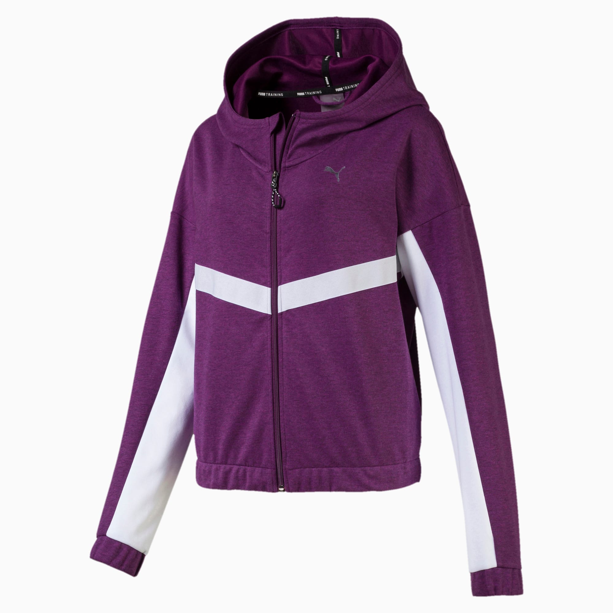 puma women's hooded sweat jacket