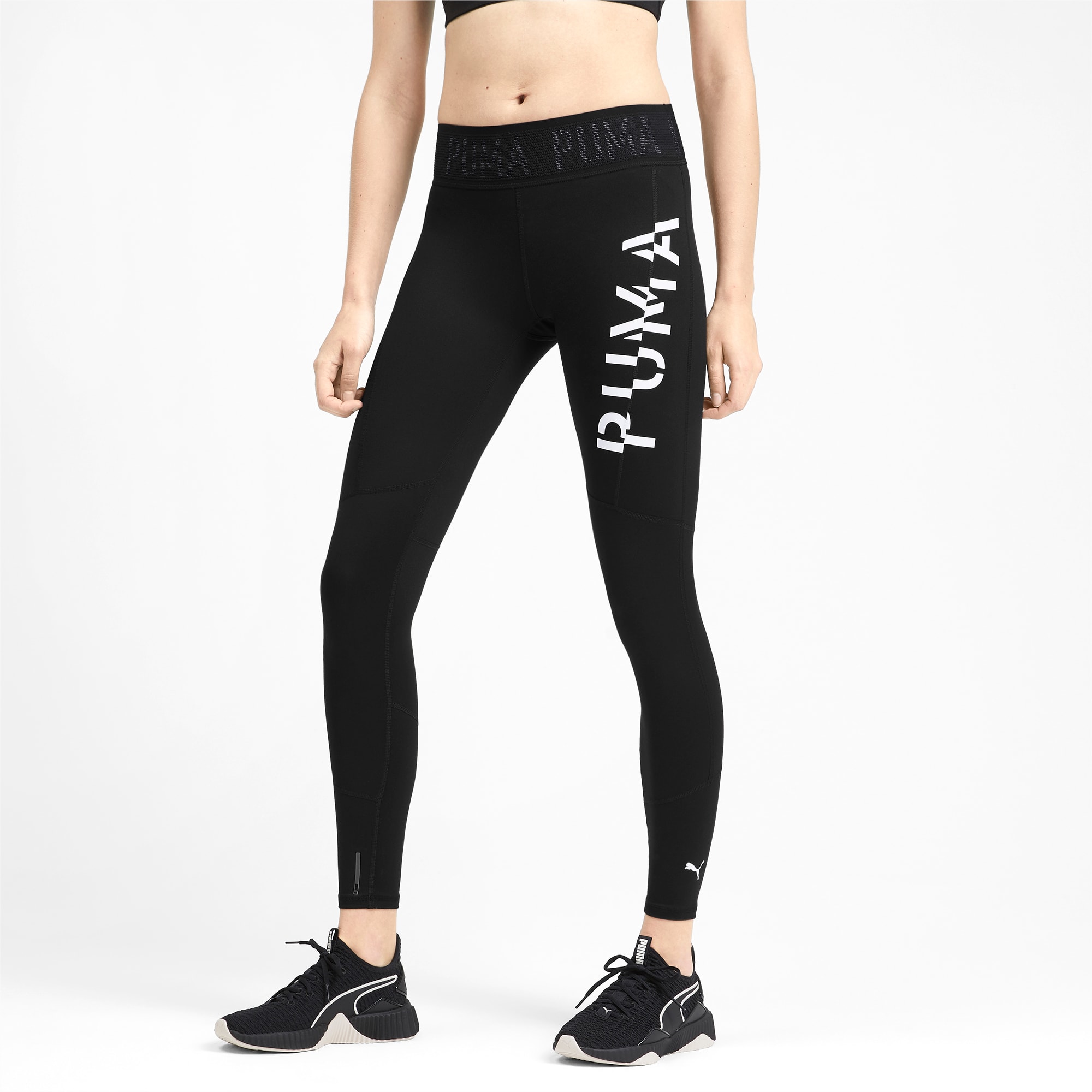 puma active logo leggings