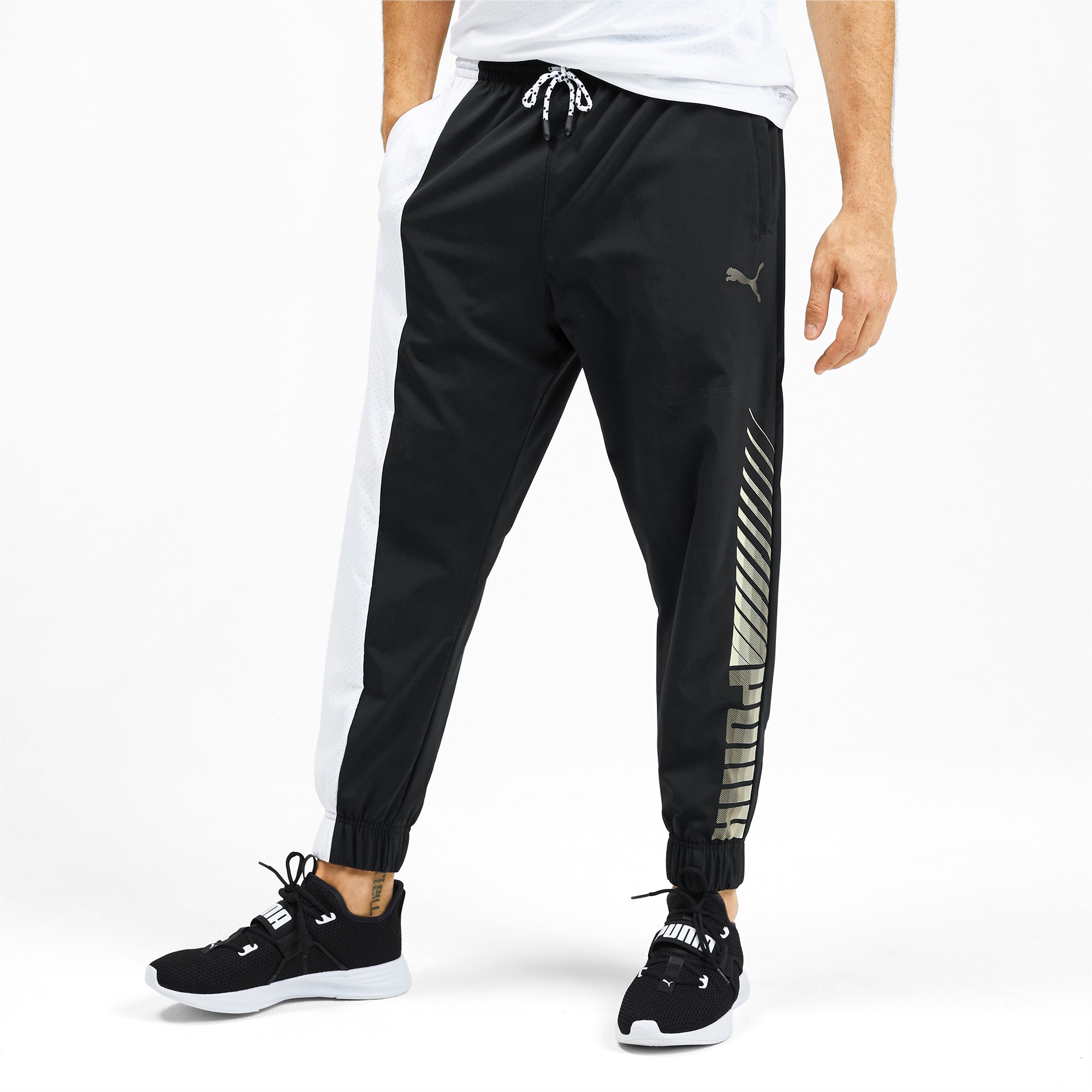 woven training pants