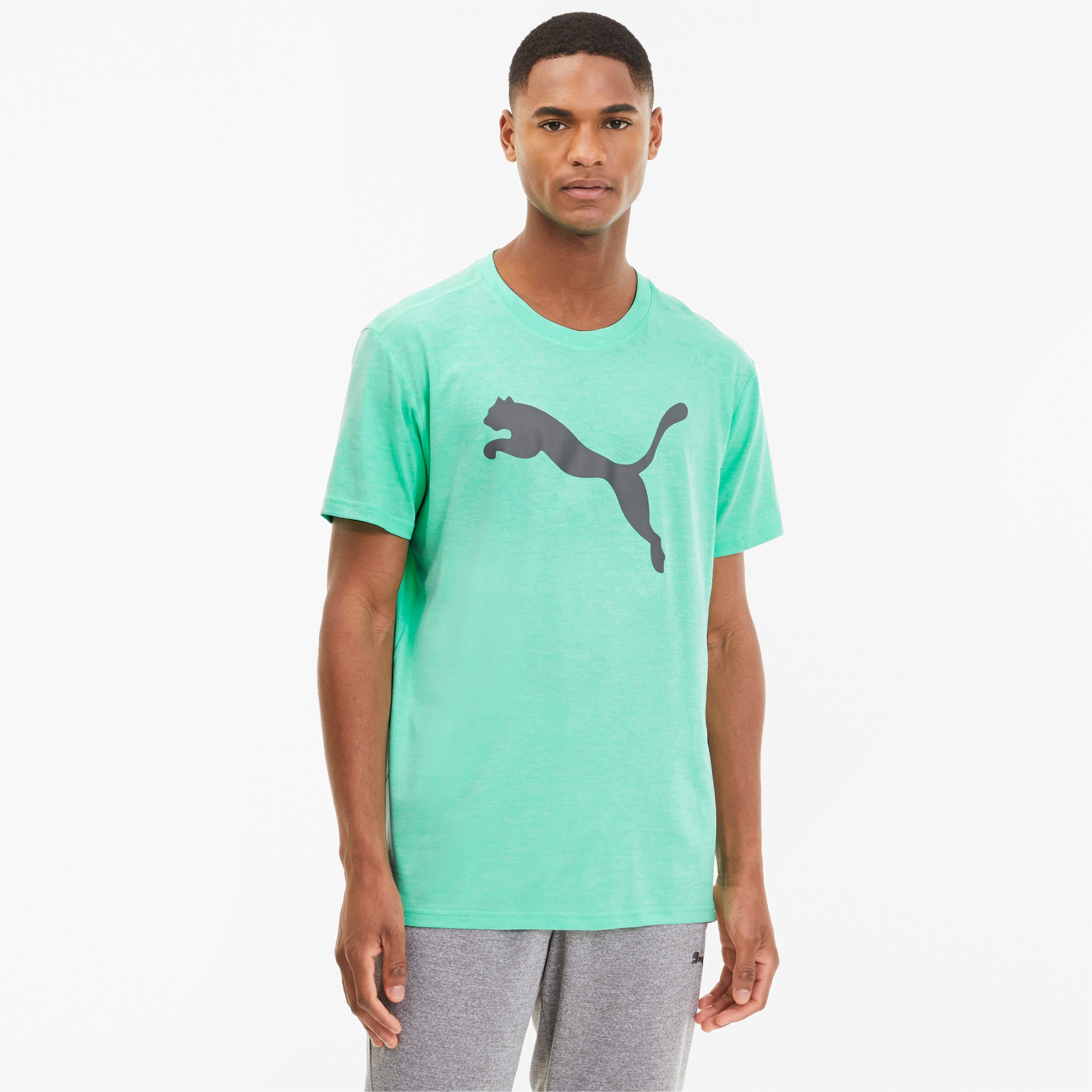 puma heather cat tee