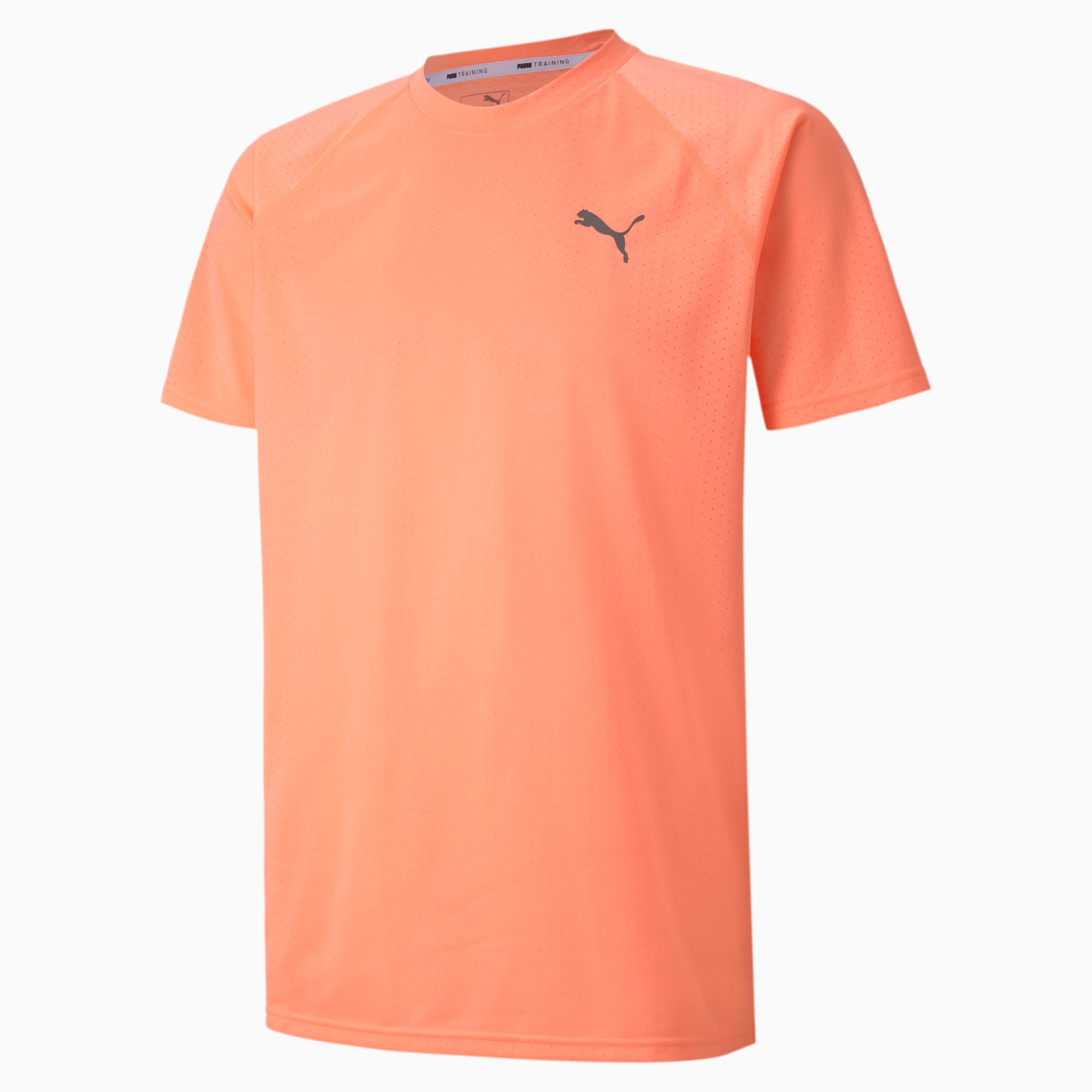 Short Sleeve Men's Tech Training Tee, Nrgy Peach, large-SEA