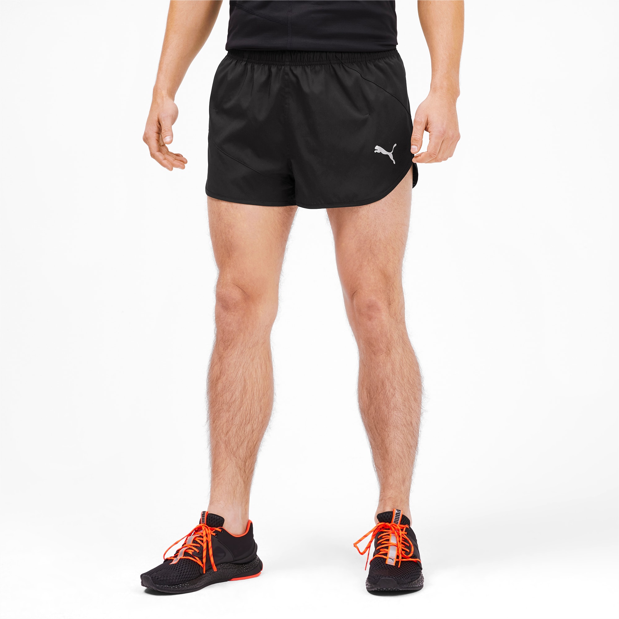 puma split shorts