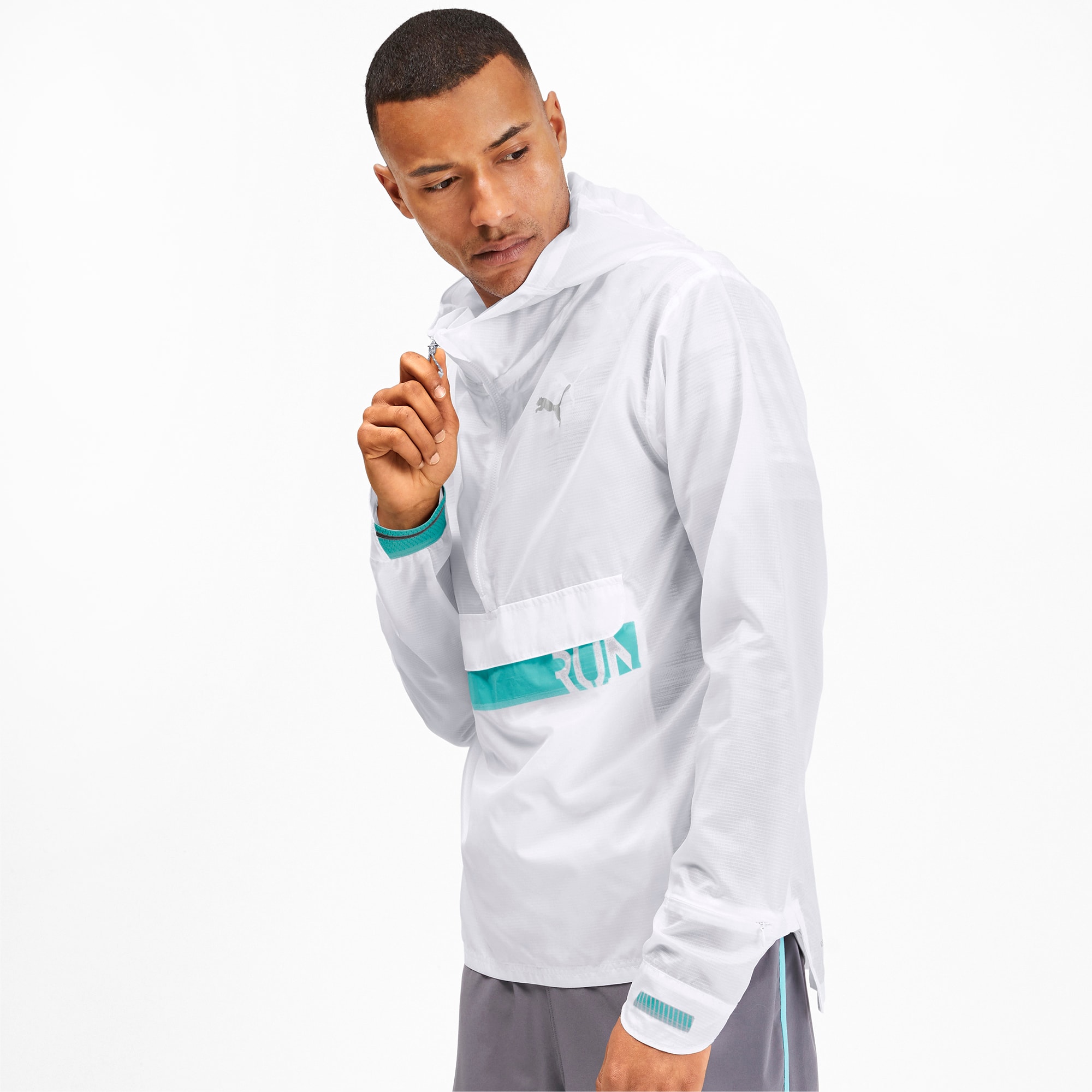 puma half zip jacket