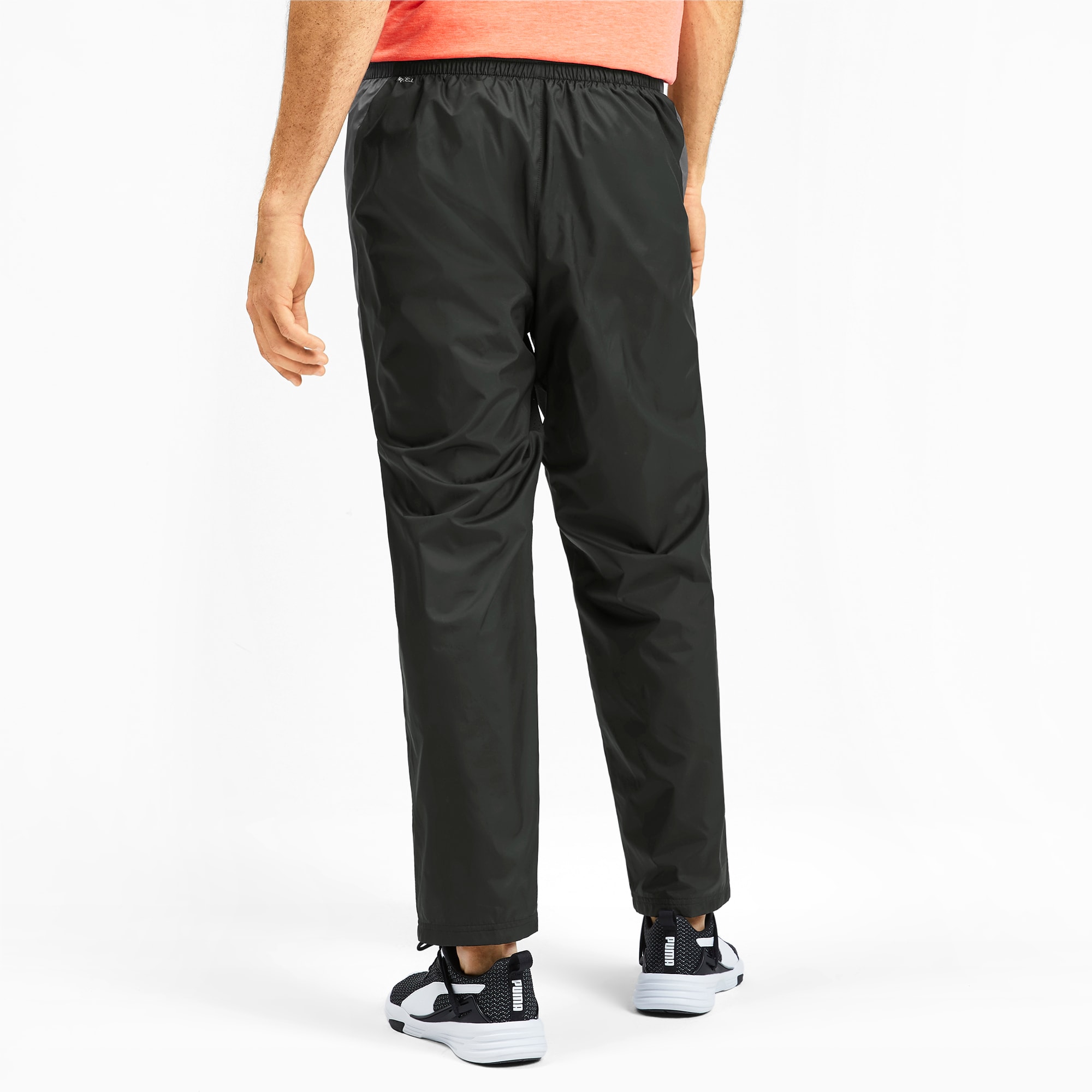 ★ PUMA★ Team Rise Sideline Woven Pants Asian Fit 65764506 Puma Men's teamRISE Sideline Pants Woven Black White, M