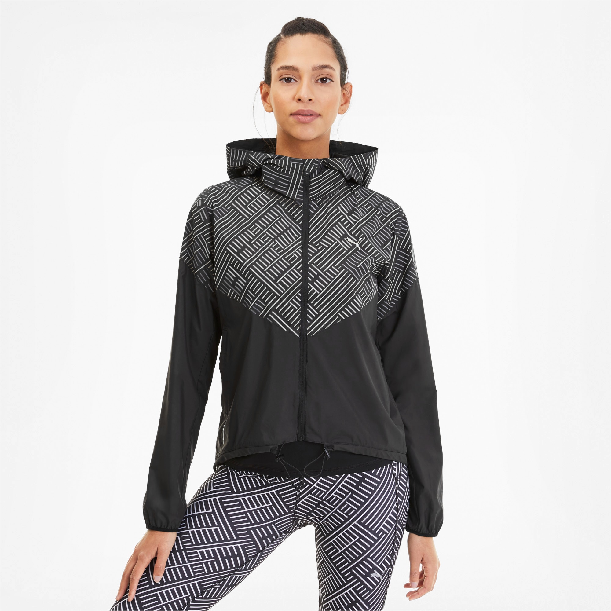 puma black jacket womens