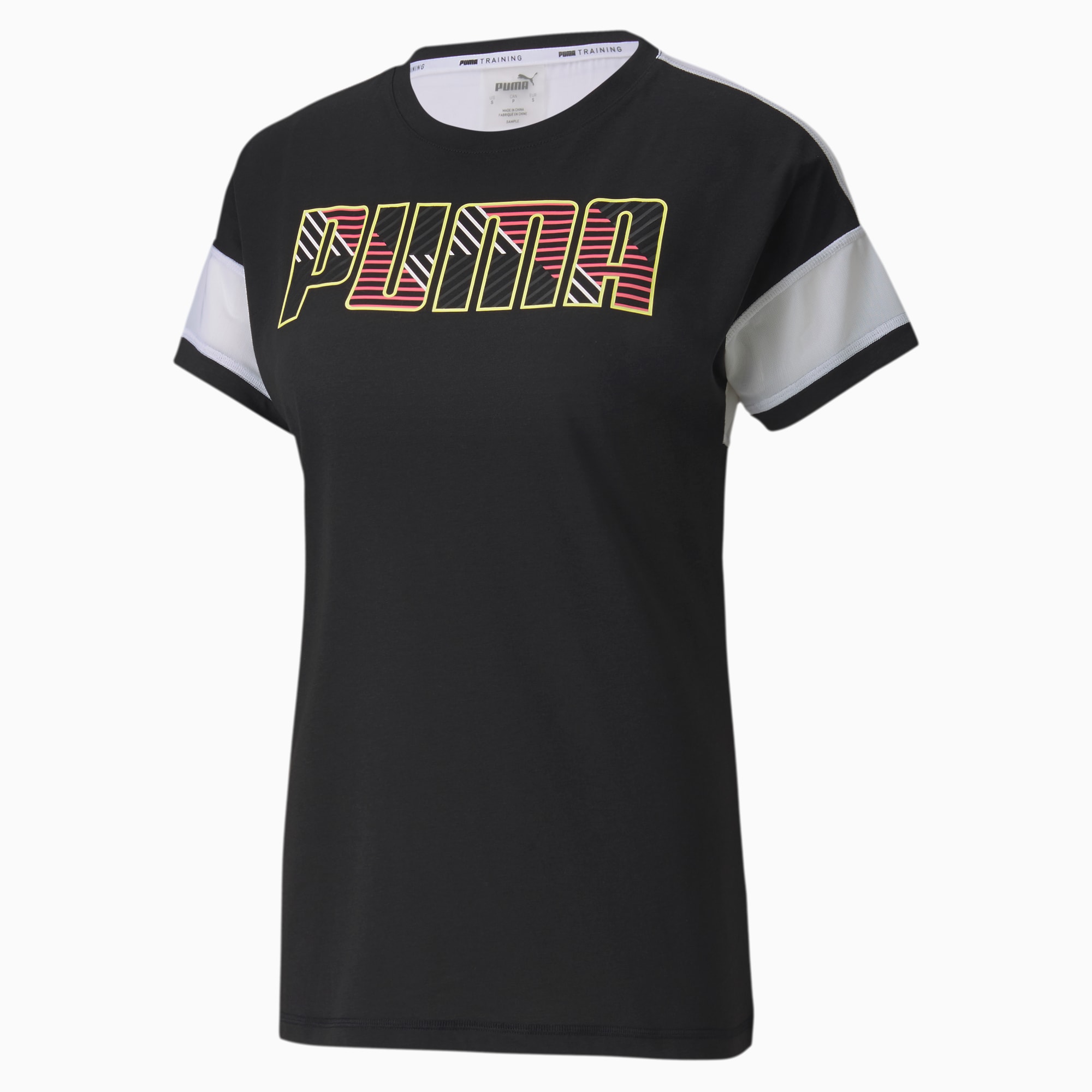 Feel It Mesh Logo Women s Training Tee