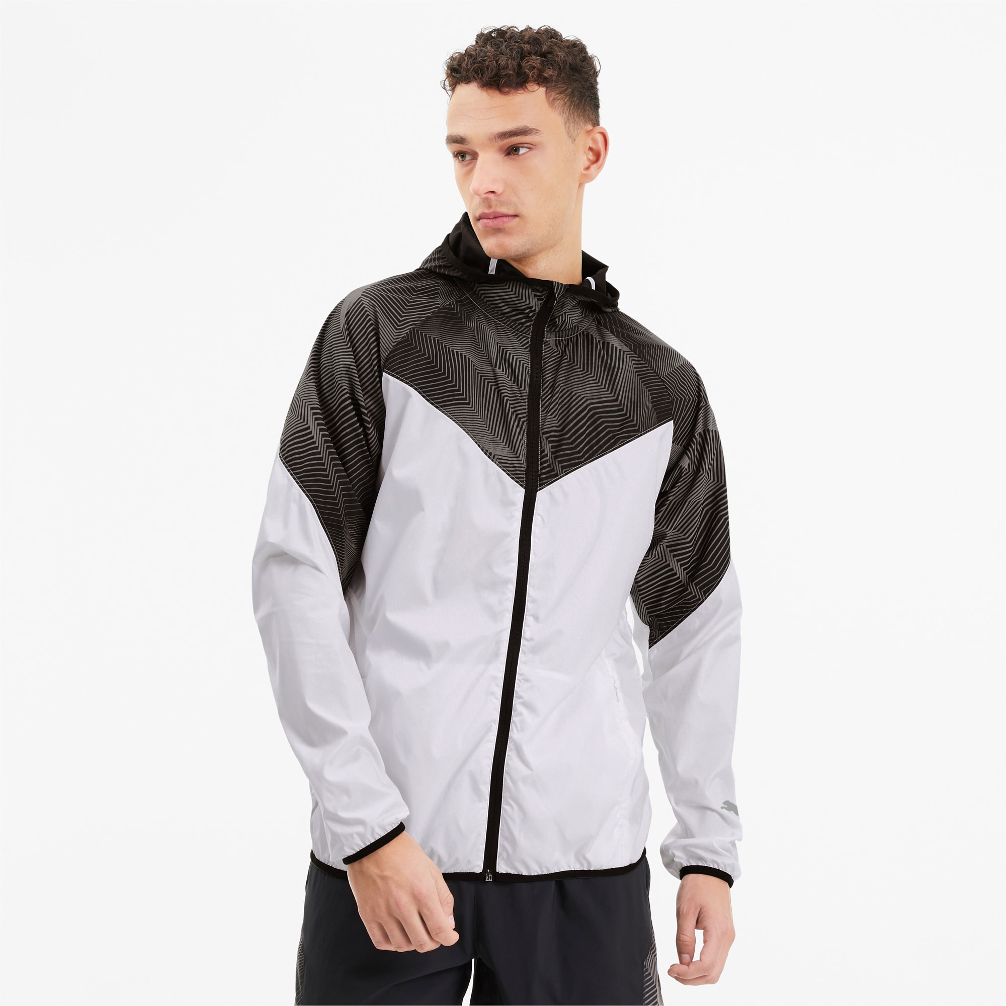 puma pr graphic lightweight jacket