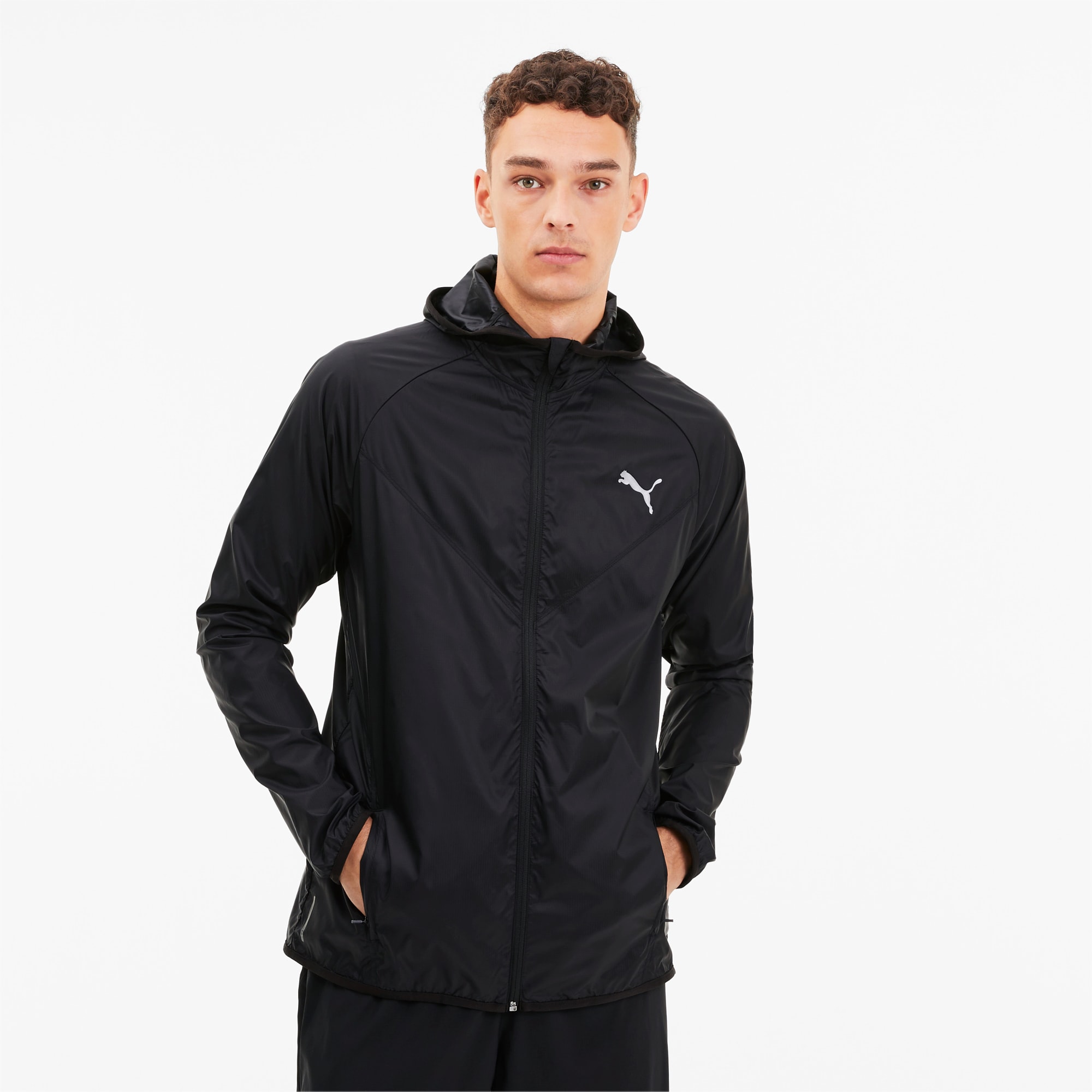 puma lightweight running jacket