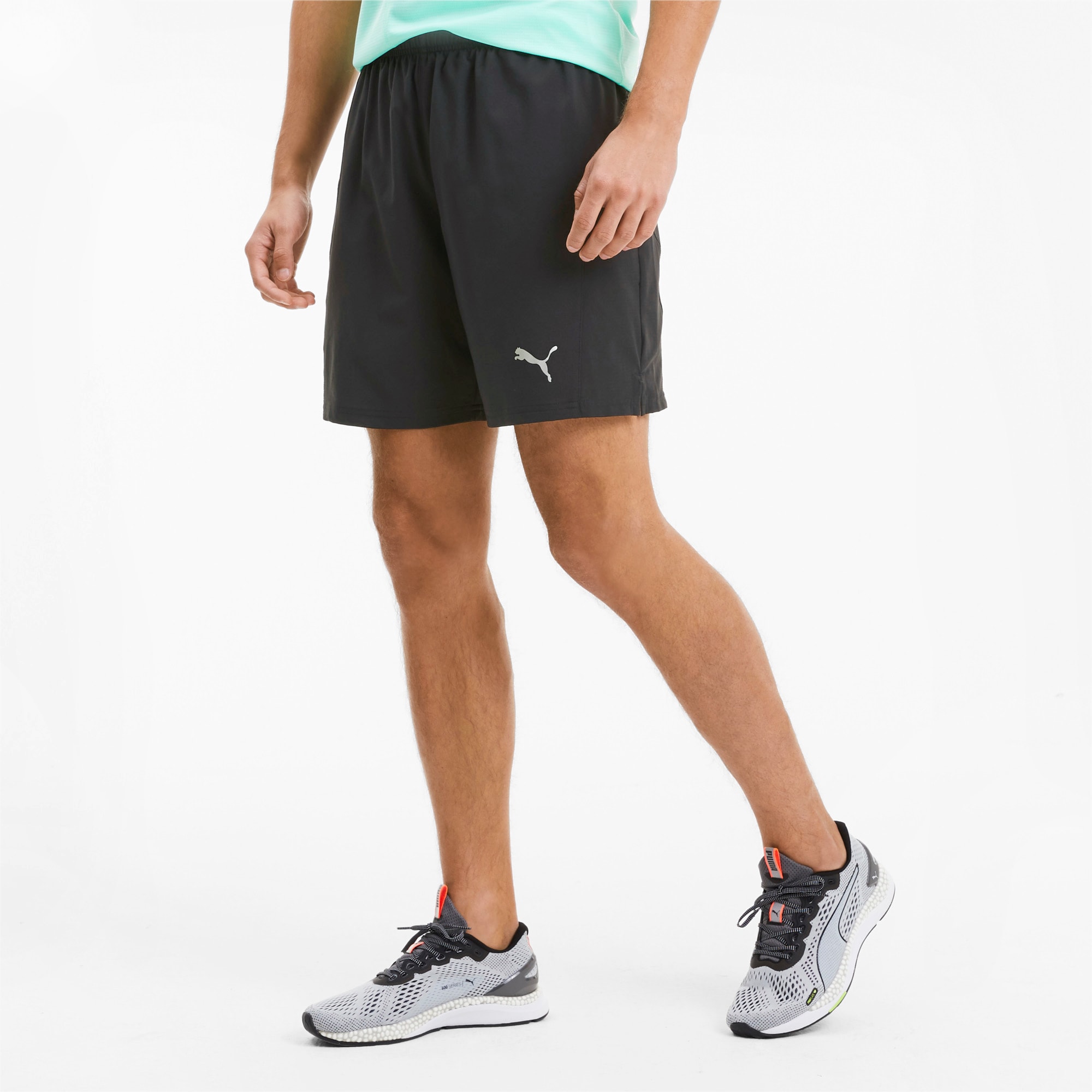 puma running shorts mens