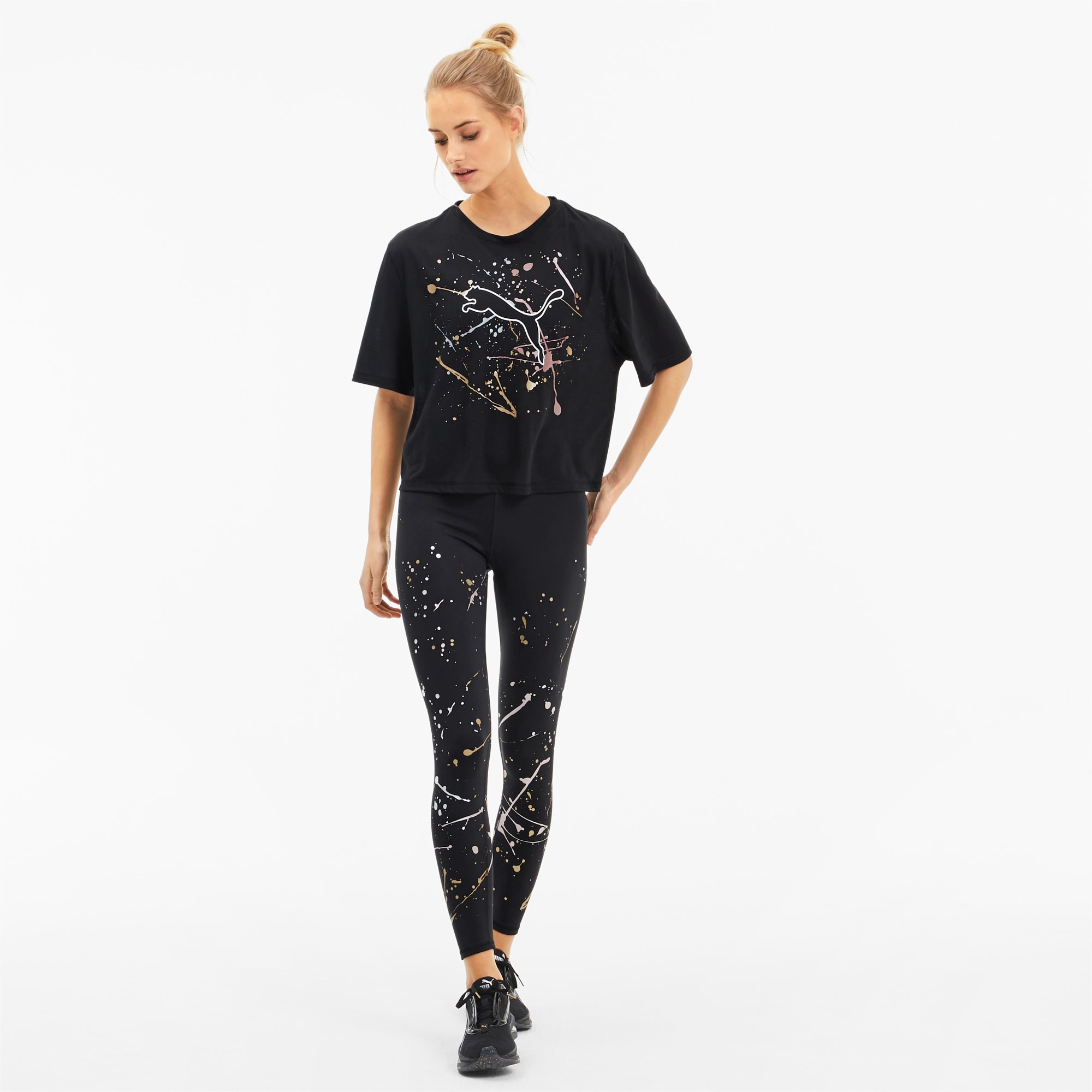 Metal Splash Graphic Women s Training Tee