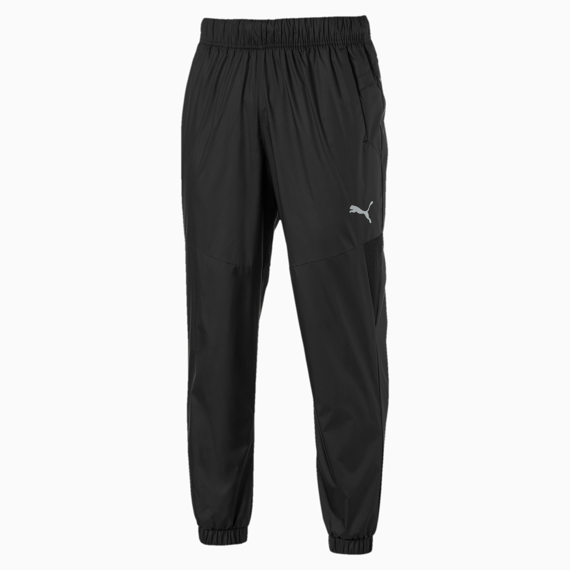 ●muahmuah● Logopoint training pants black _MUP23101_ Reactive Men's Woven Training Pants | PUMA