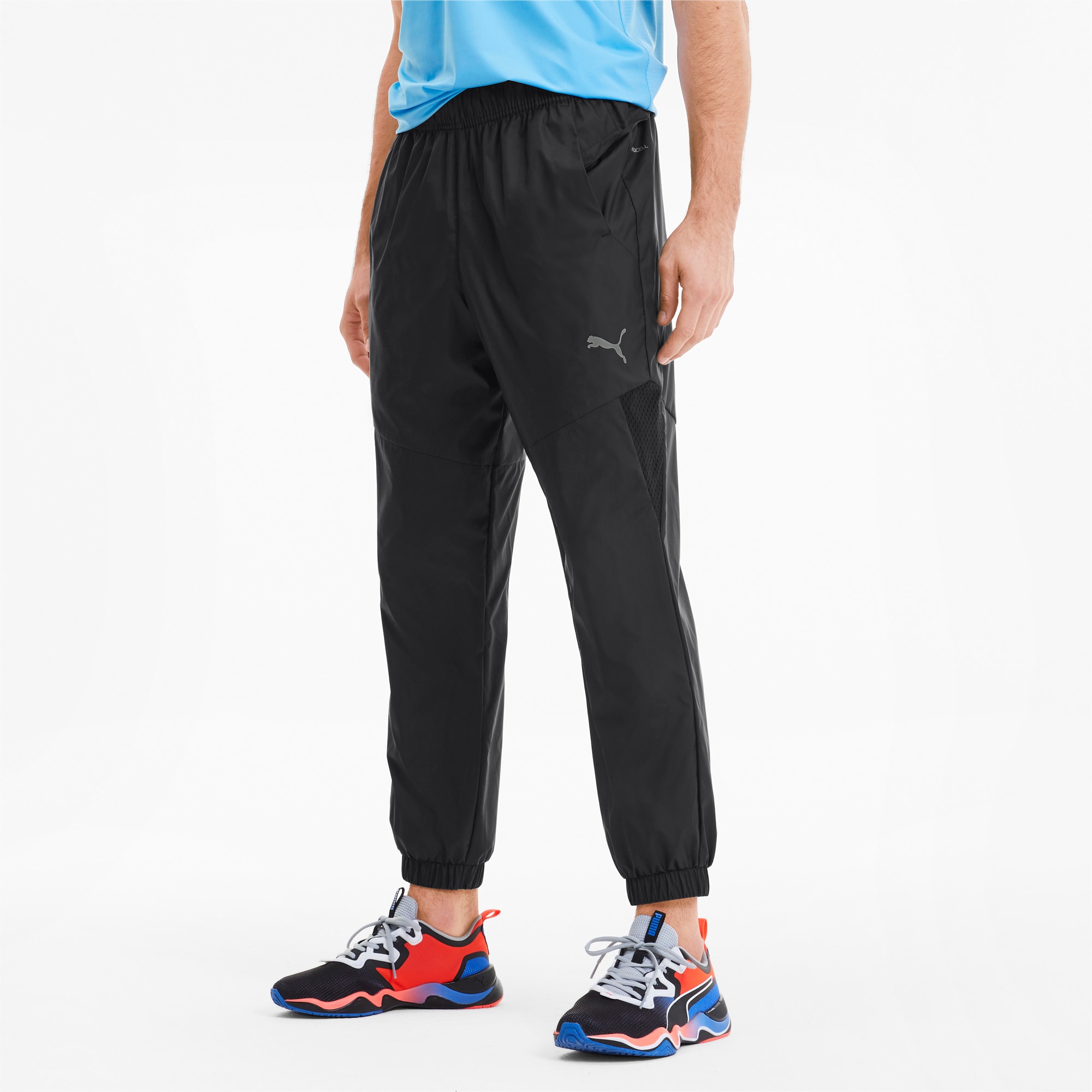 men's woven training pants