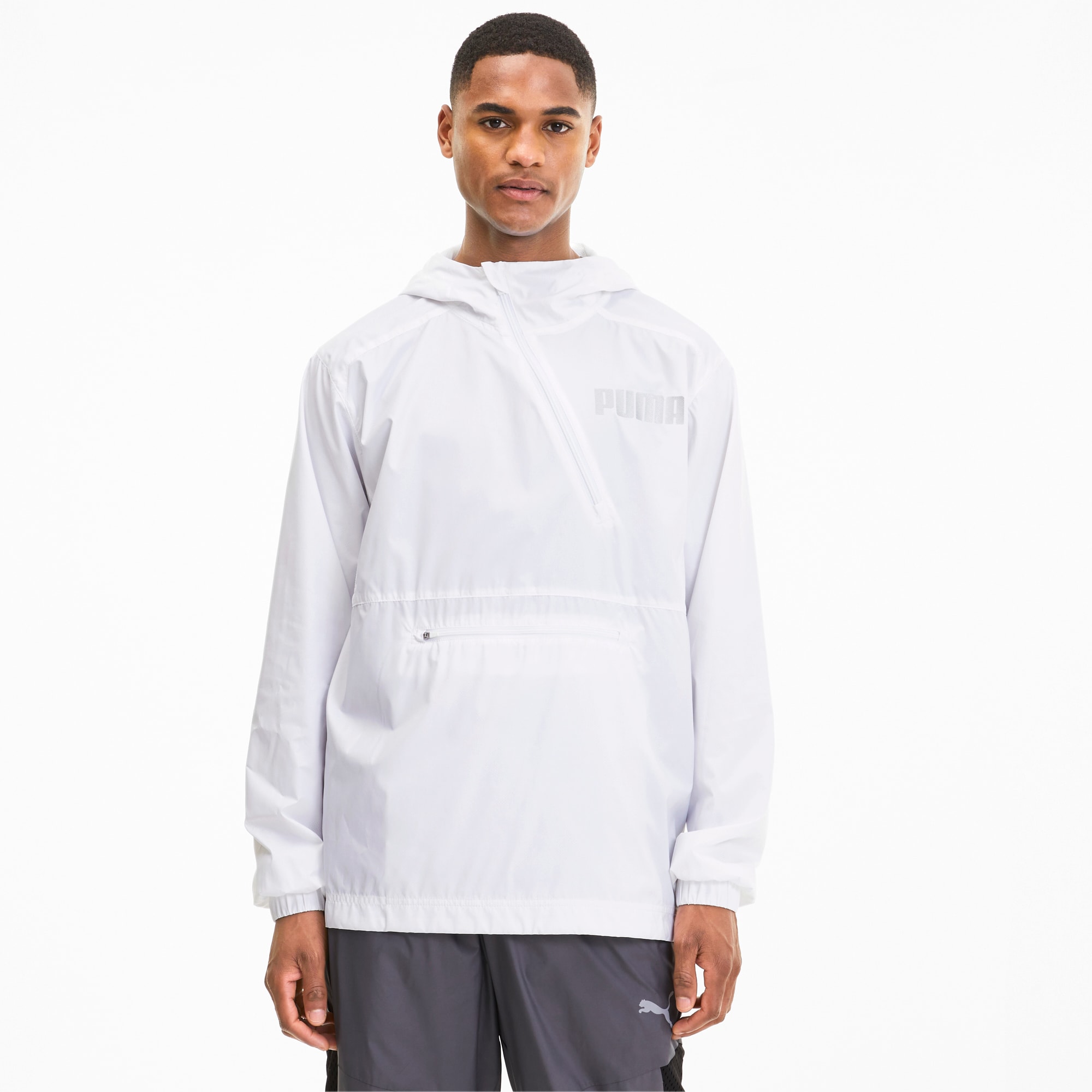 puma half zip jacket