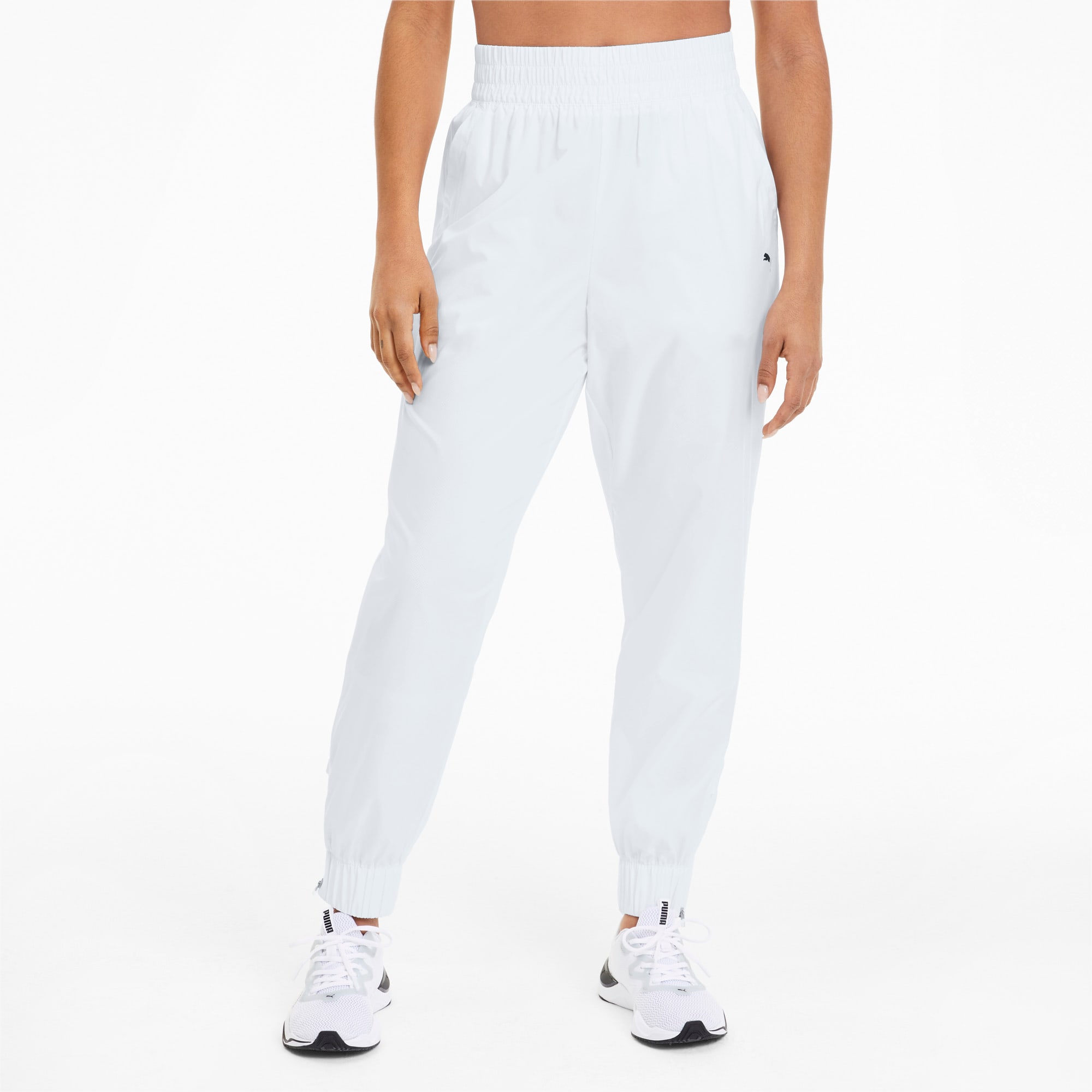 puma white pants