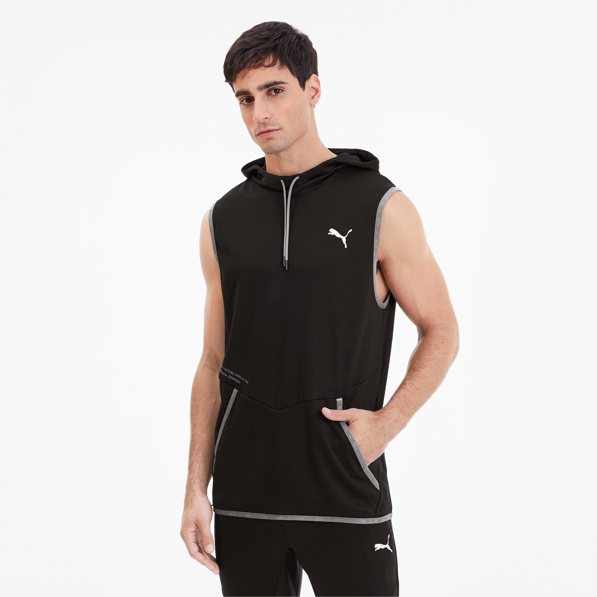 Basketball Sueded Sleeveless Sweatshirt