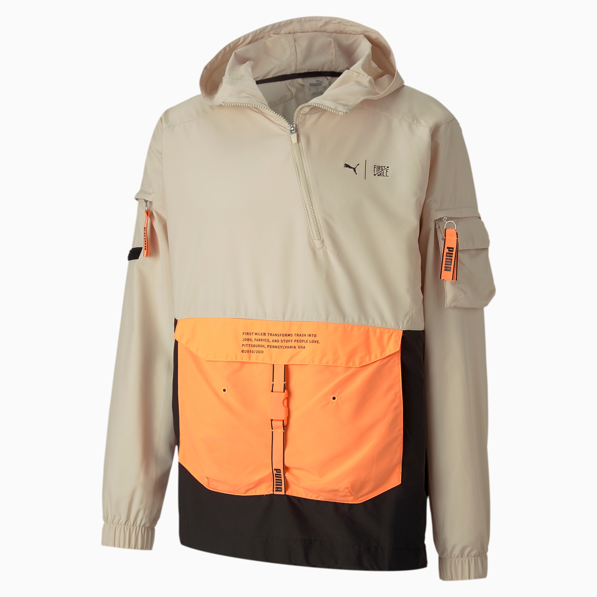 Puma men's first discount mile utility jacket