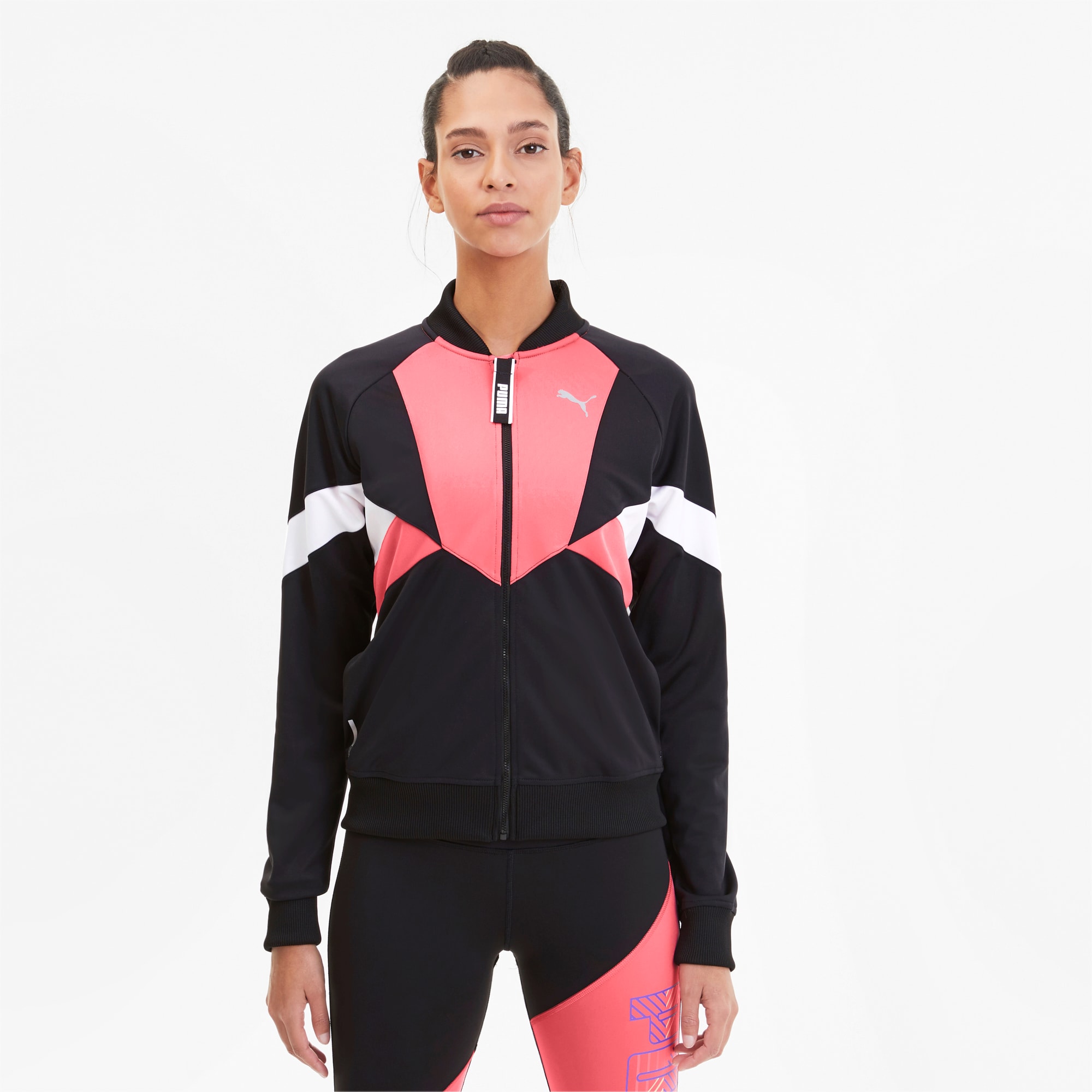 puma colorblock track jacket