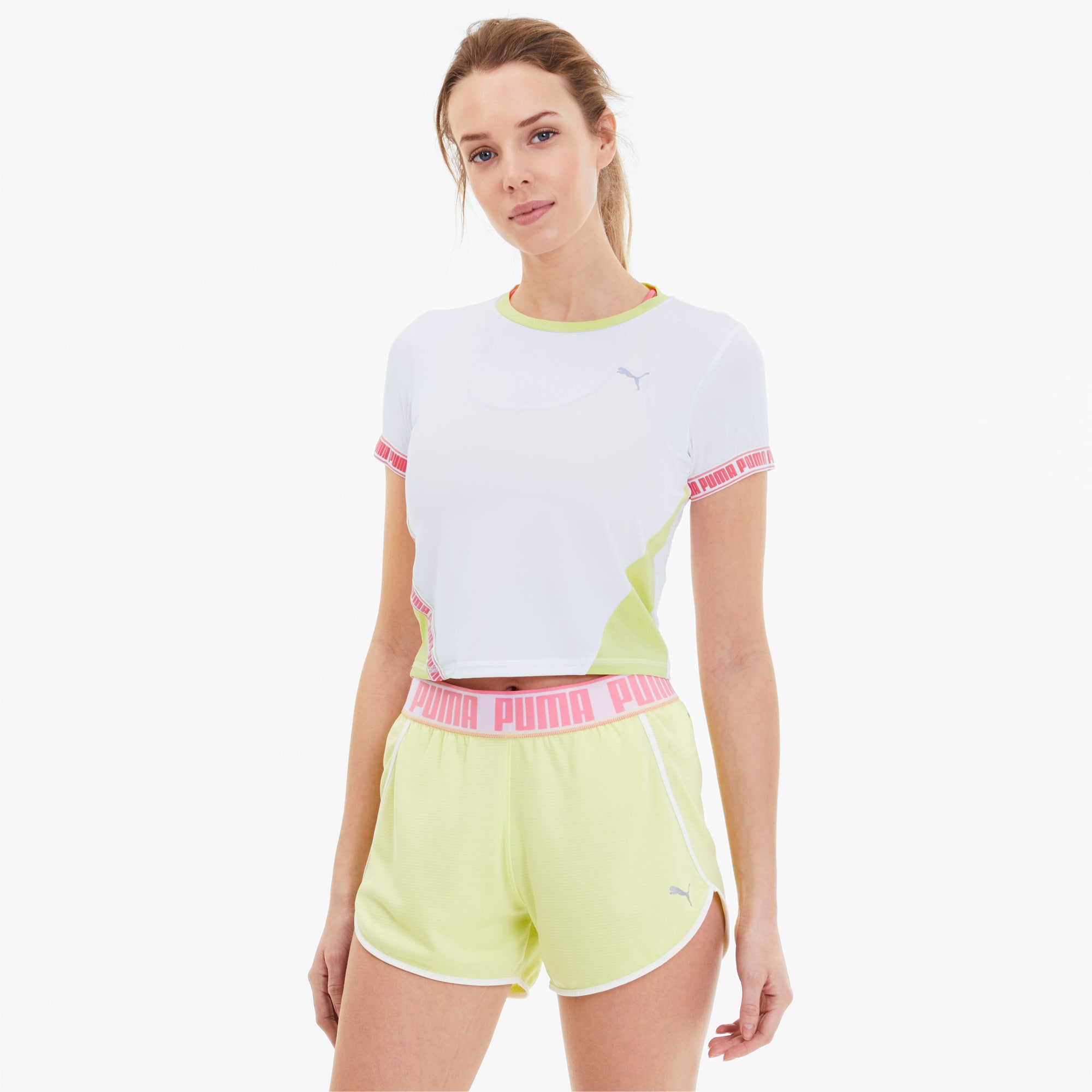 puma cropped tee