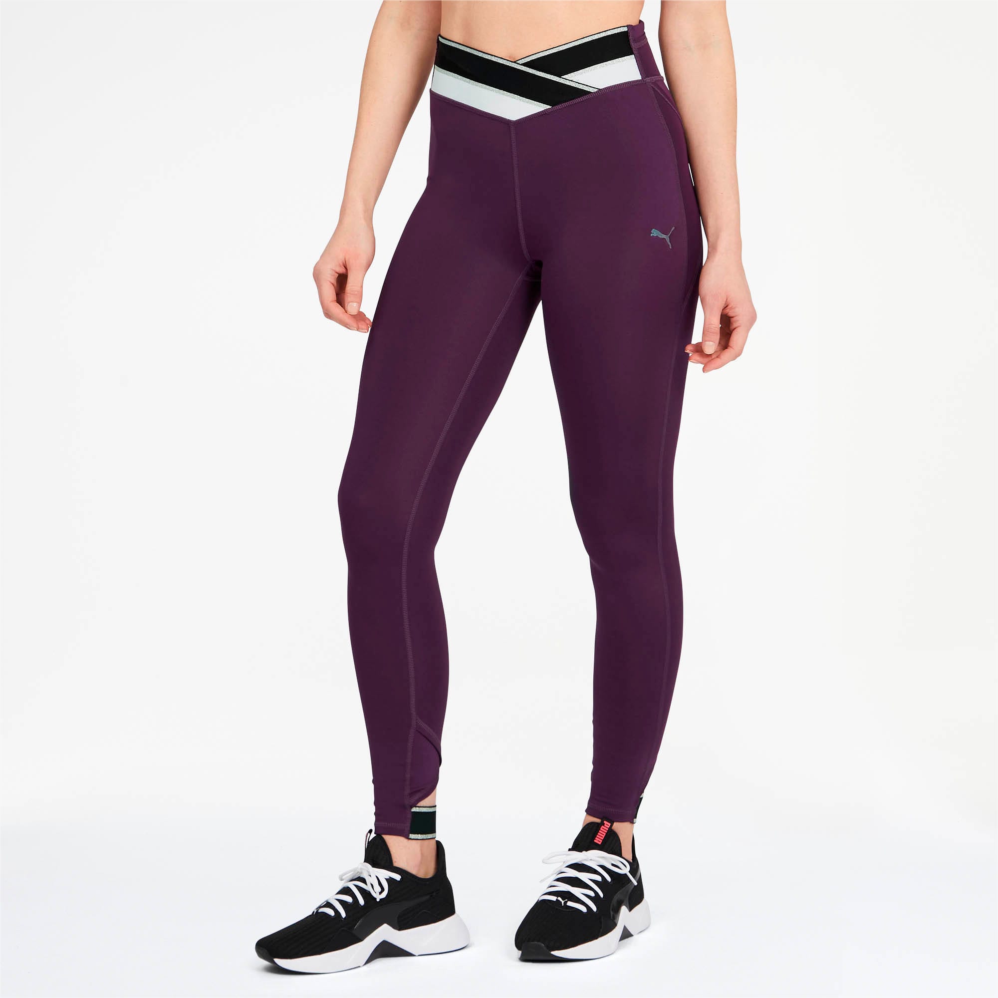 puma purple leggings