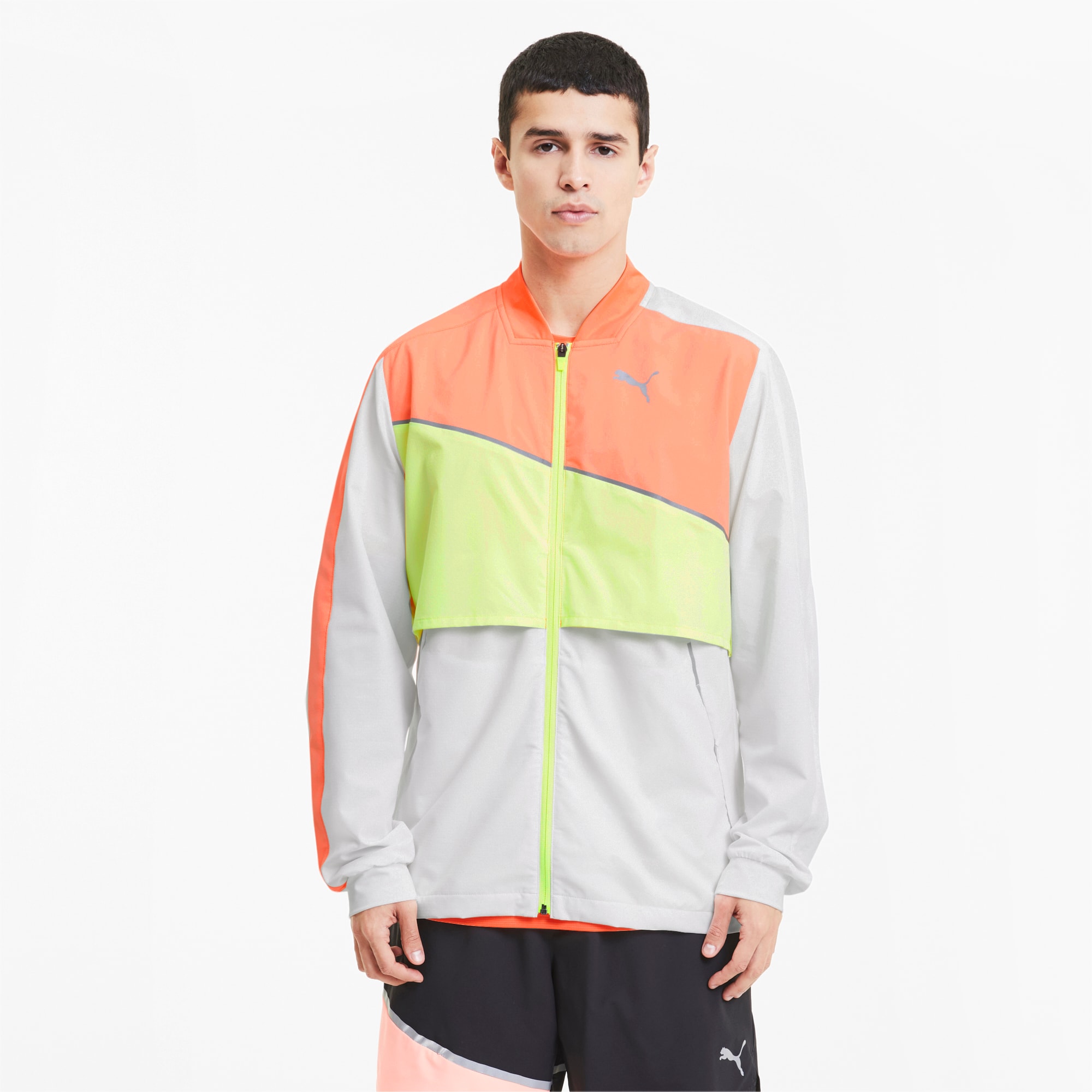 puma orange jacket