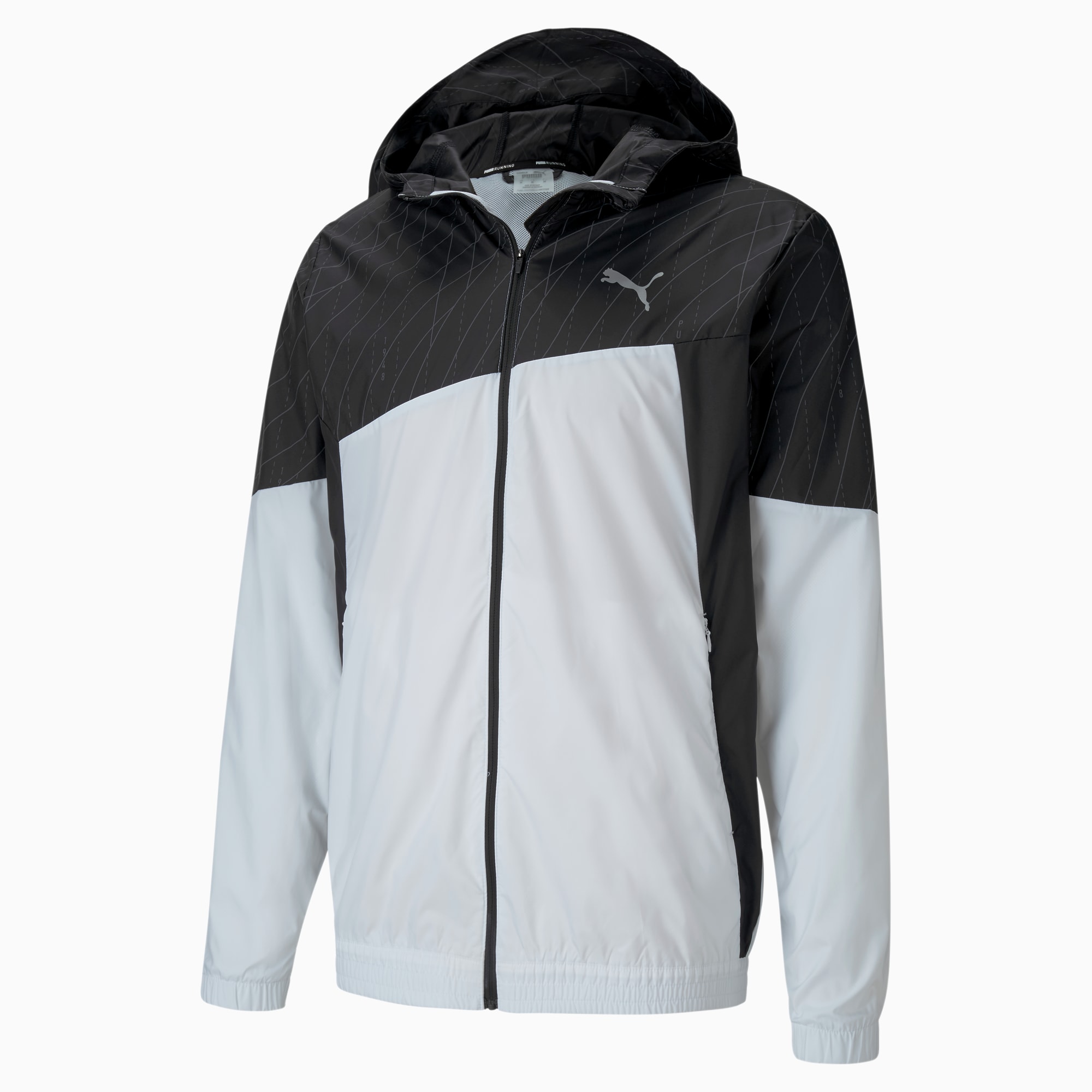 puma black jacket mens