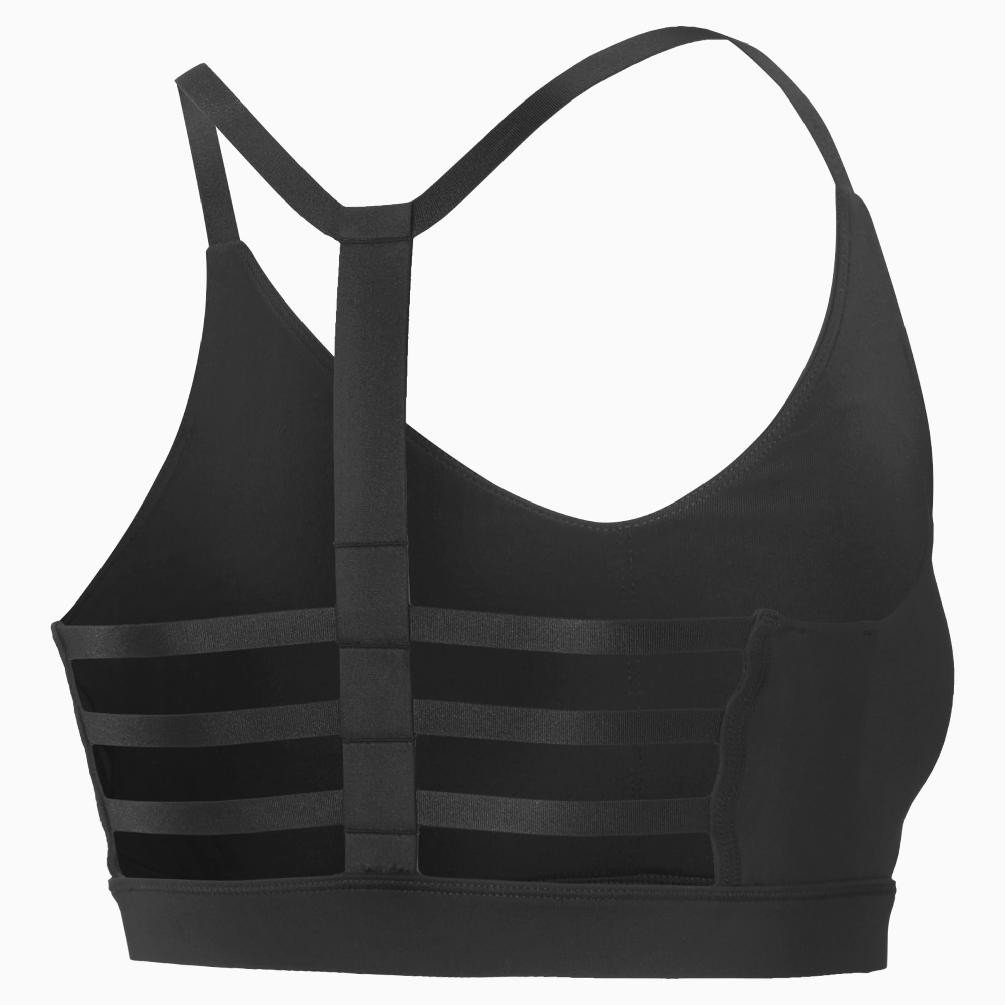 Buy Puma Black Printed Strappy Graphic Bra L Sports Bra 51709001 - Bra for  Women 7141362