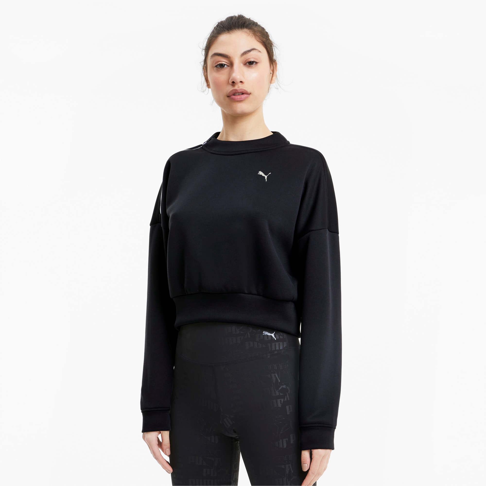 Brave Zip Crew Neck Women s Training Sweater