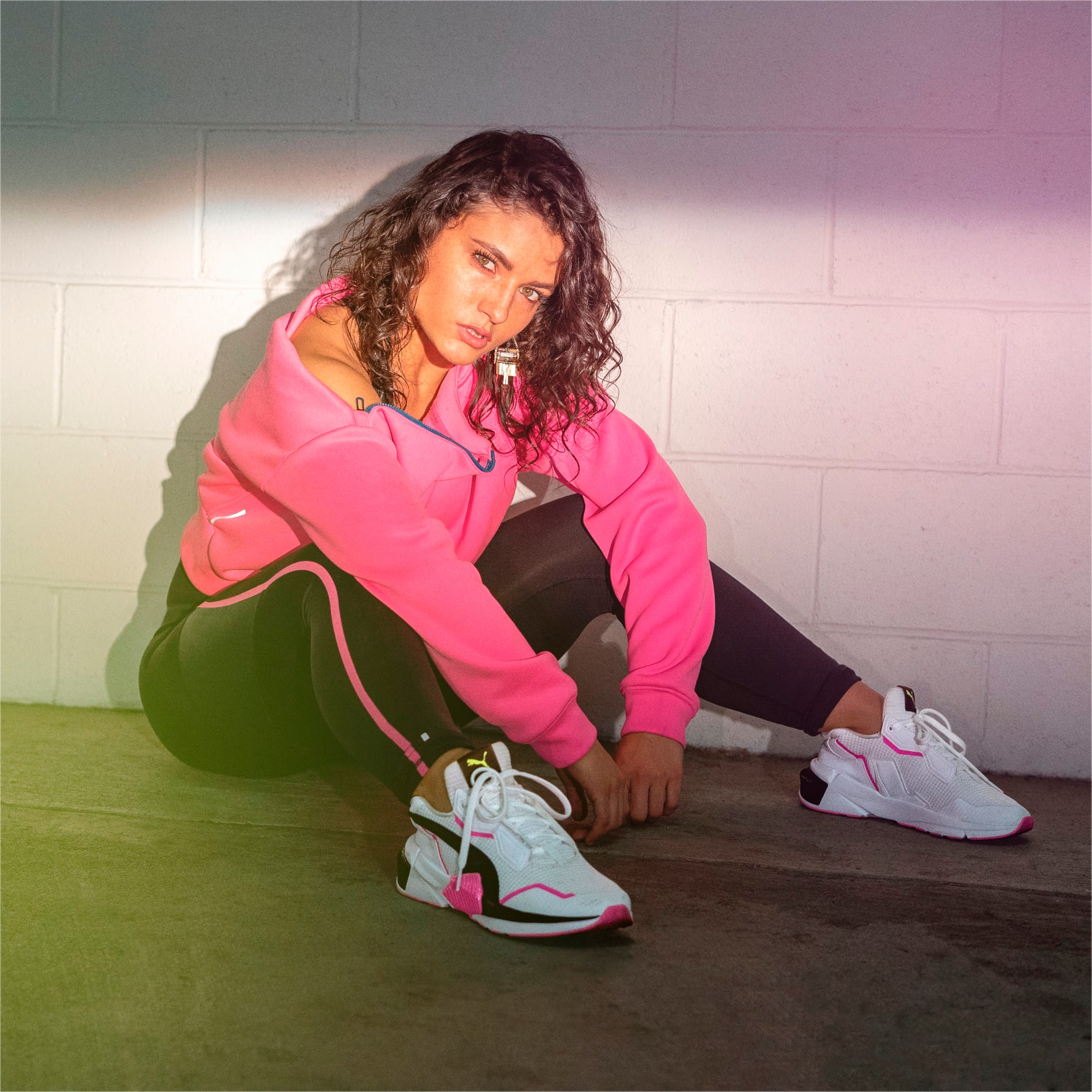 Train Women s Zip Crewneck Sweatshirt