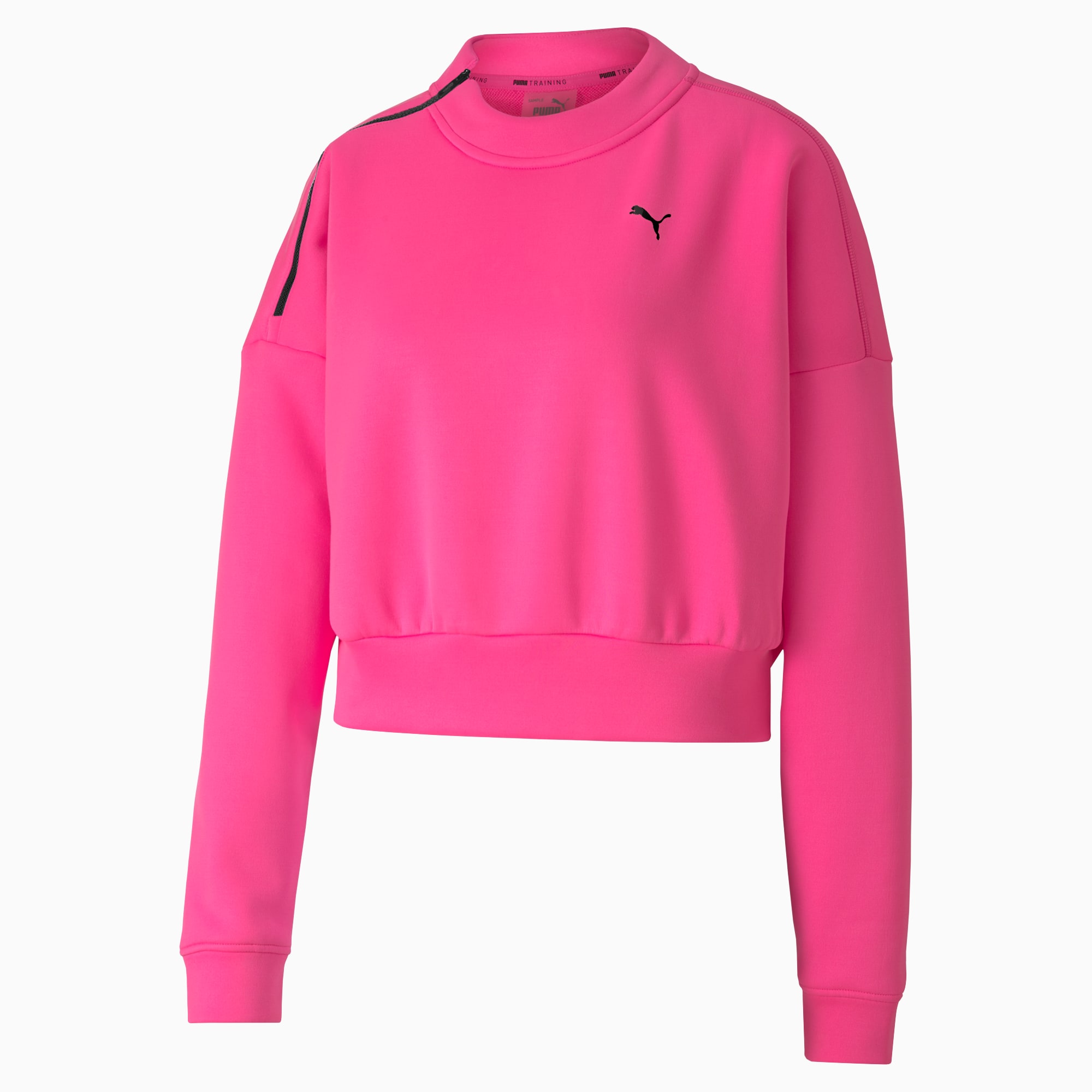 puma archive 1 2 zip crew sweatshirt