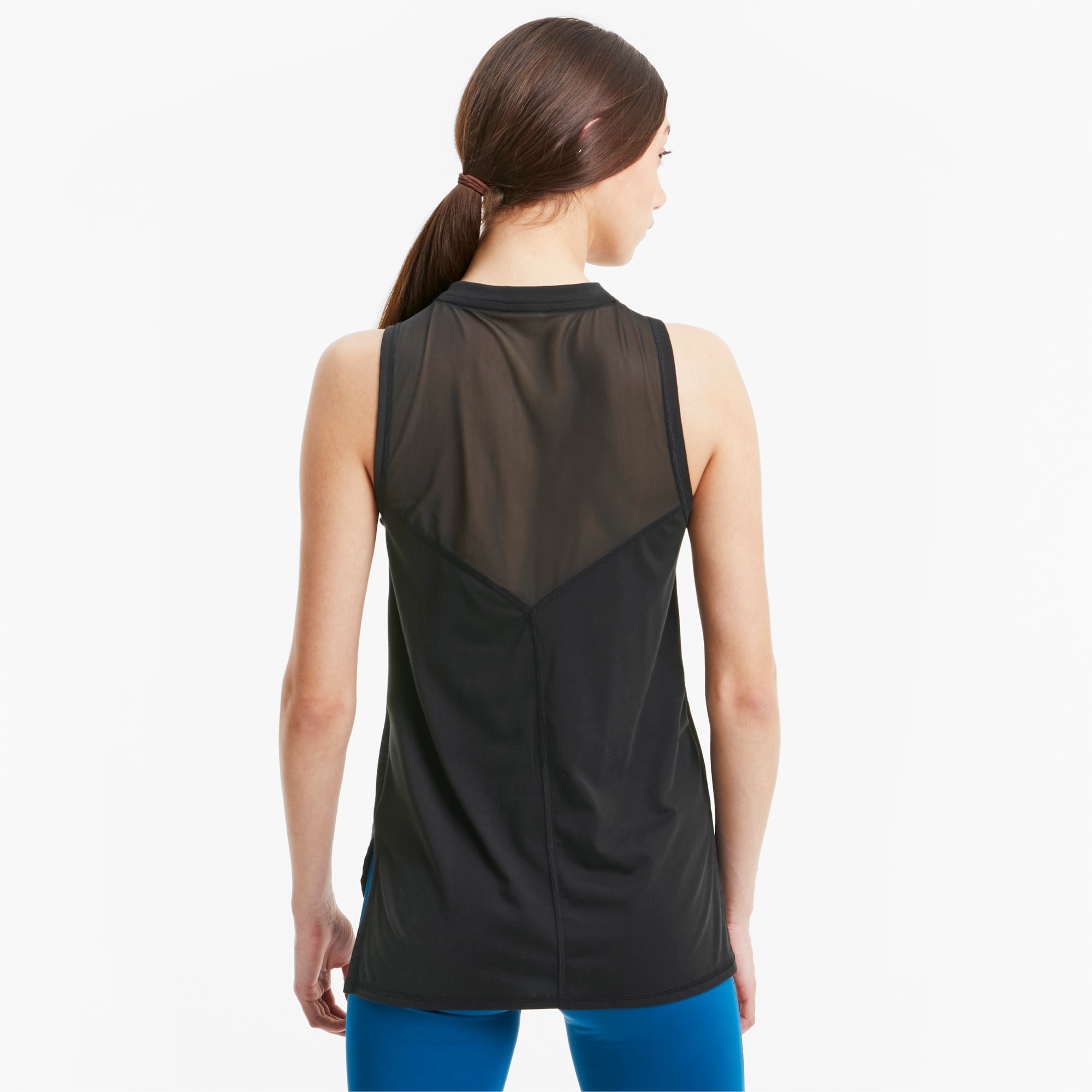 Mesh Panel Women s Training Tank Top