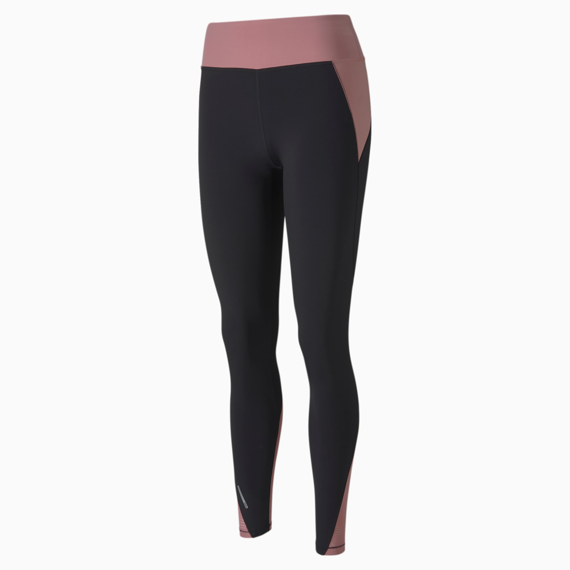 Shop PUMA Black & Asphalt Favourite Printed High Waist 7/8 Training Leggings  for Women from