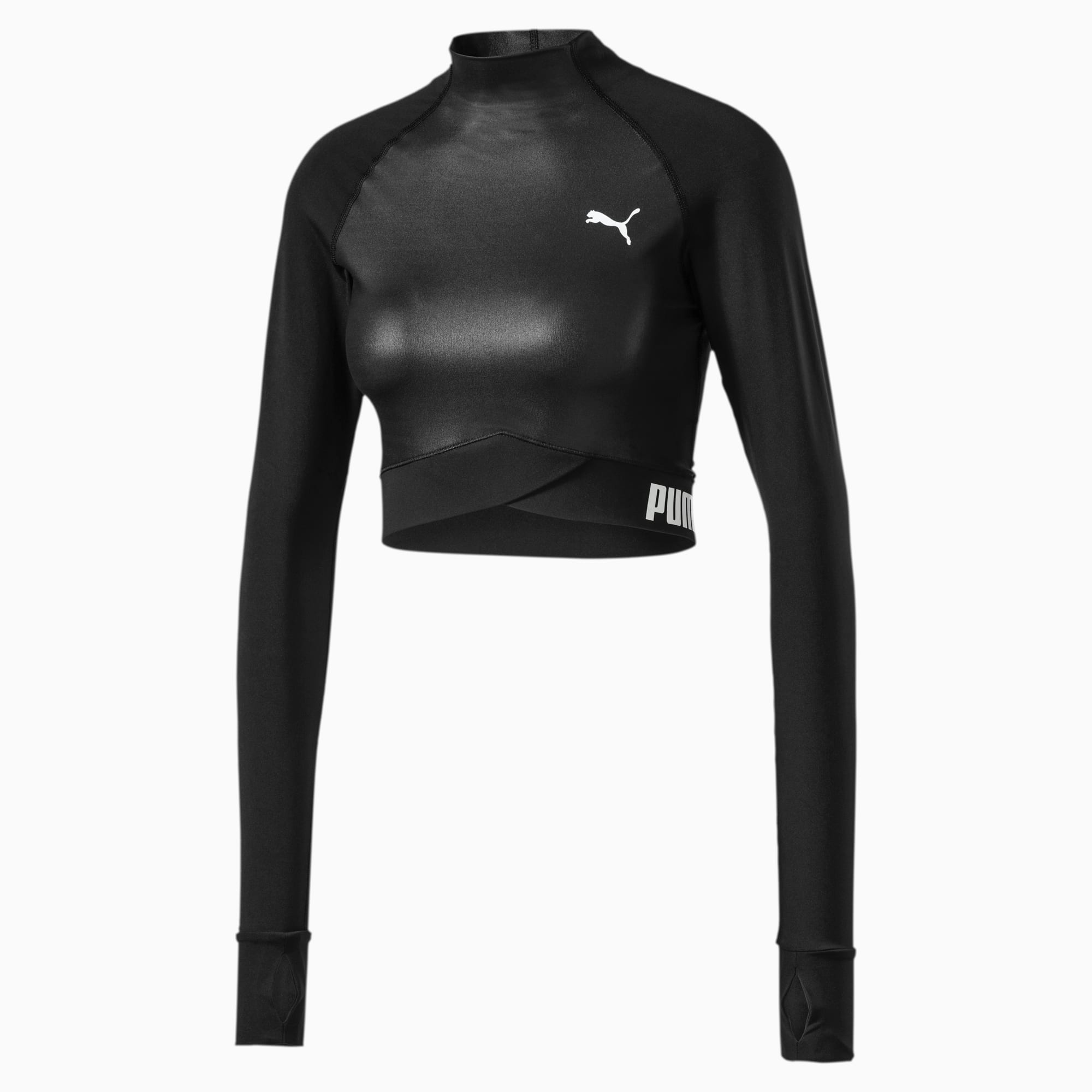 puma cropped long sleeve