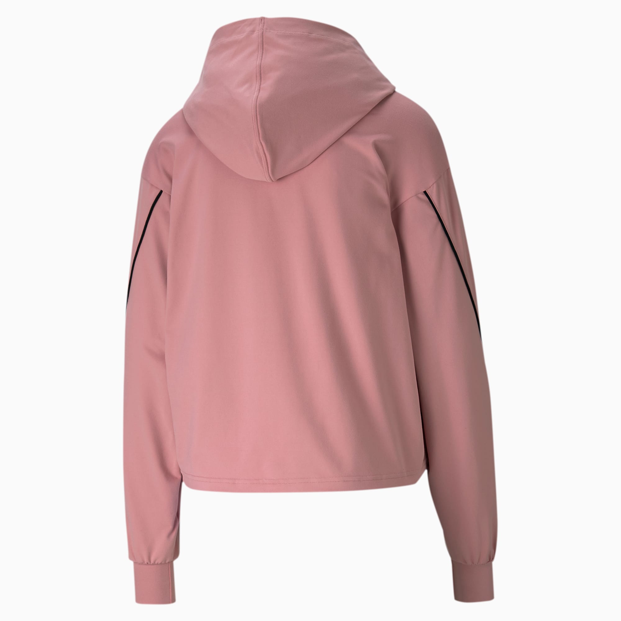 puma lifestyle asymmetrical zip up hoodie