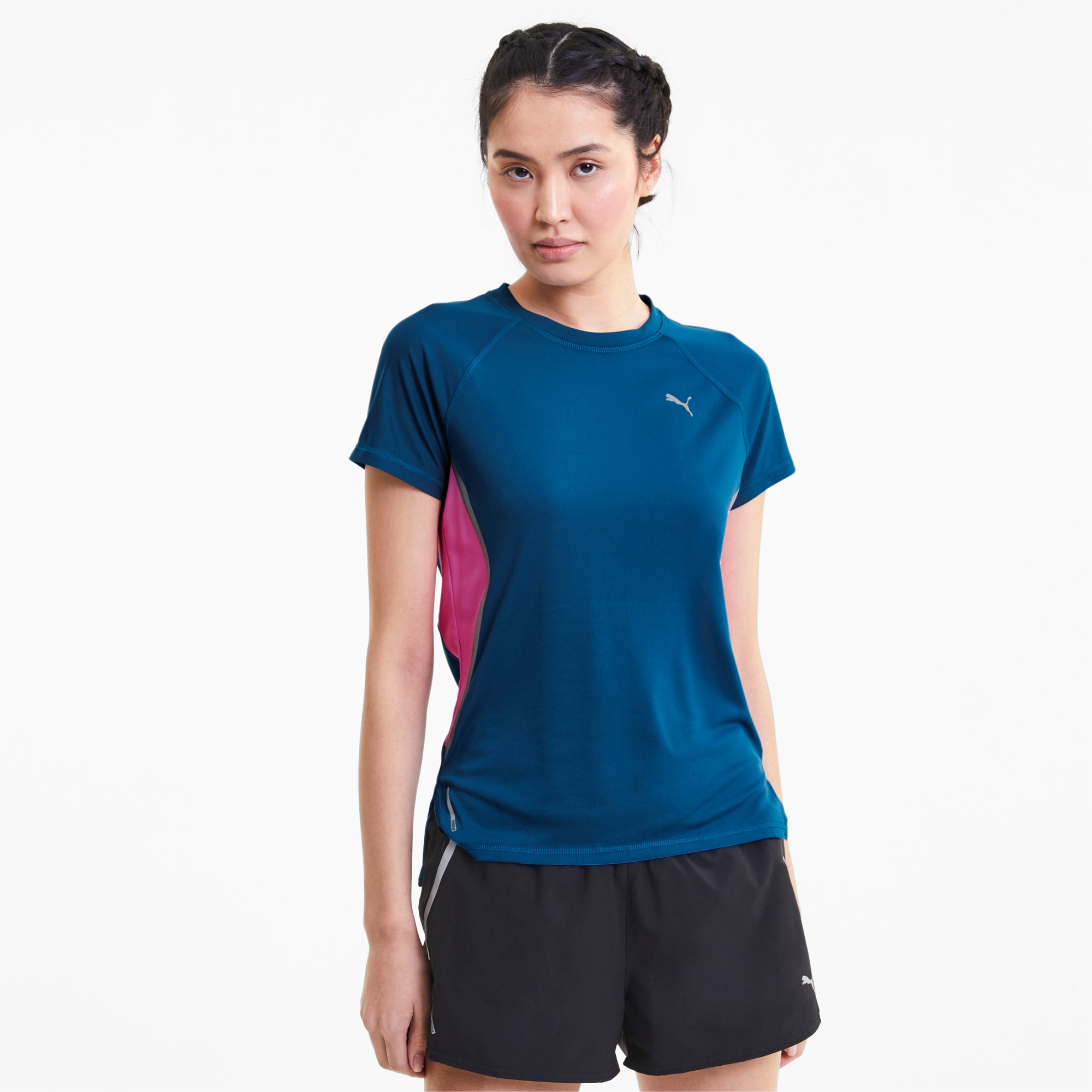 Puma公式 ランニング ライト レイザーカット ウィメンズ 半袖 Tシャツ レディース