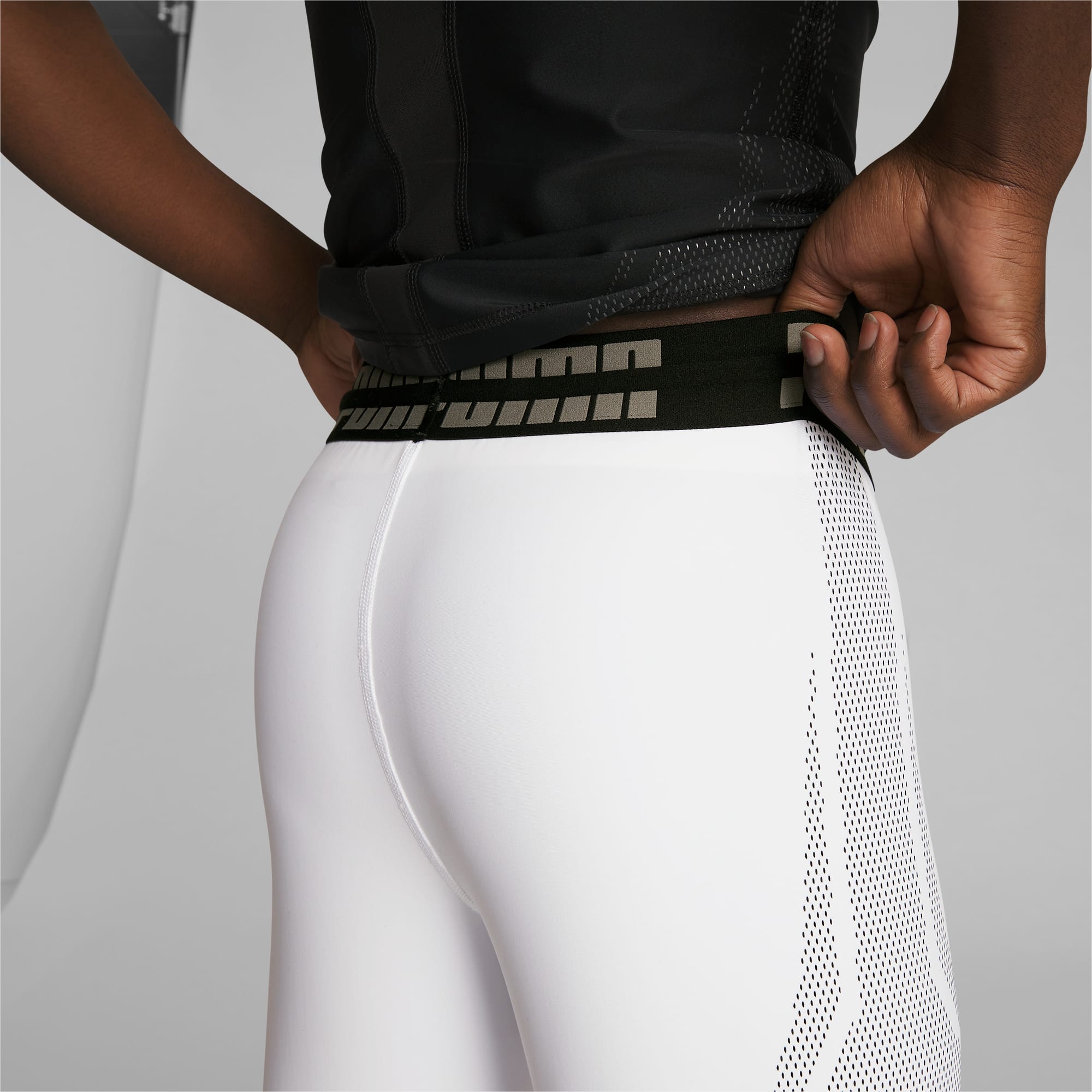 Buy Puma mens compression leggings black Online