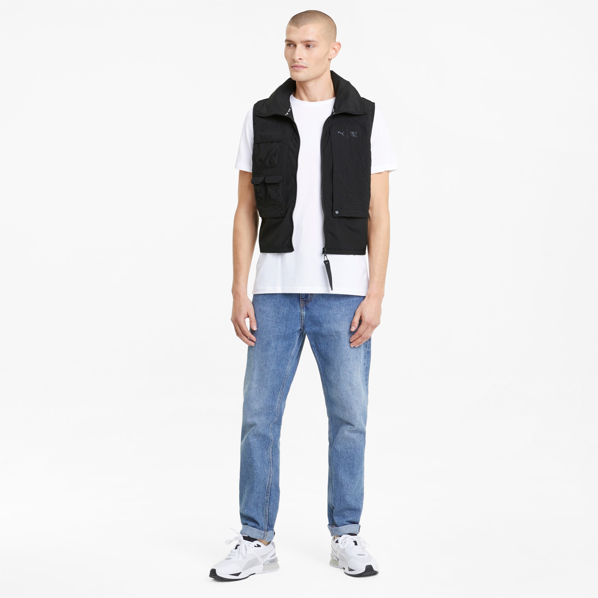 Puma men's first mile utility jacket clearance