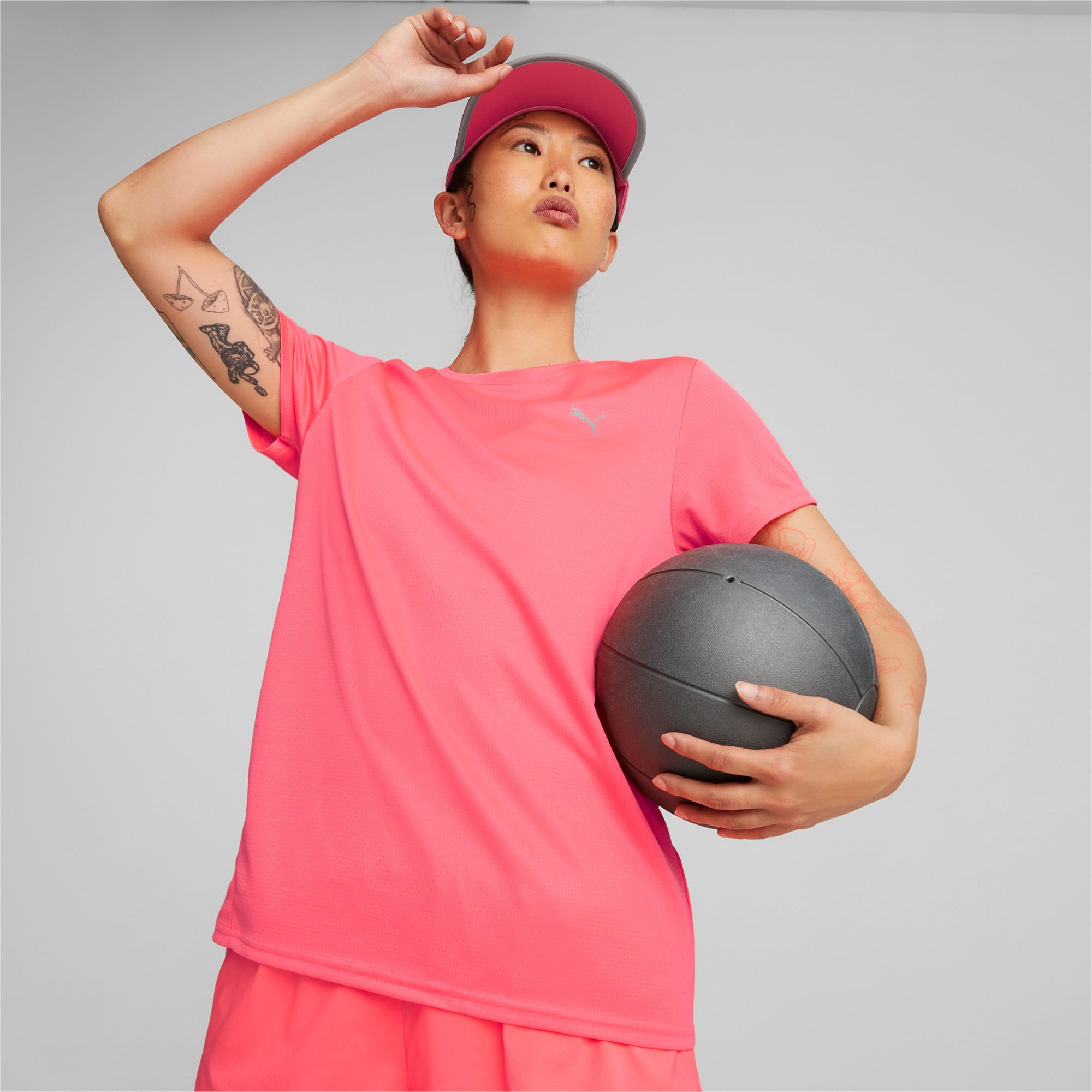 Favourite Short Sleeve Women's Running Tee | Sunset Glow | PUMA Shop All  Puma | PUMA