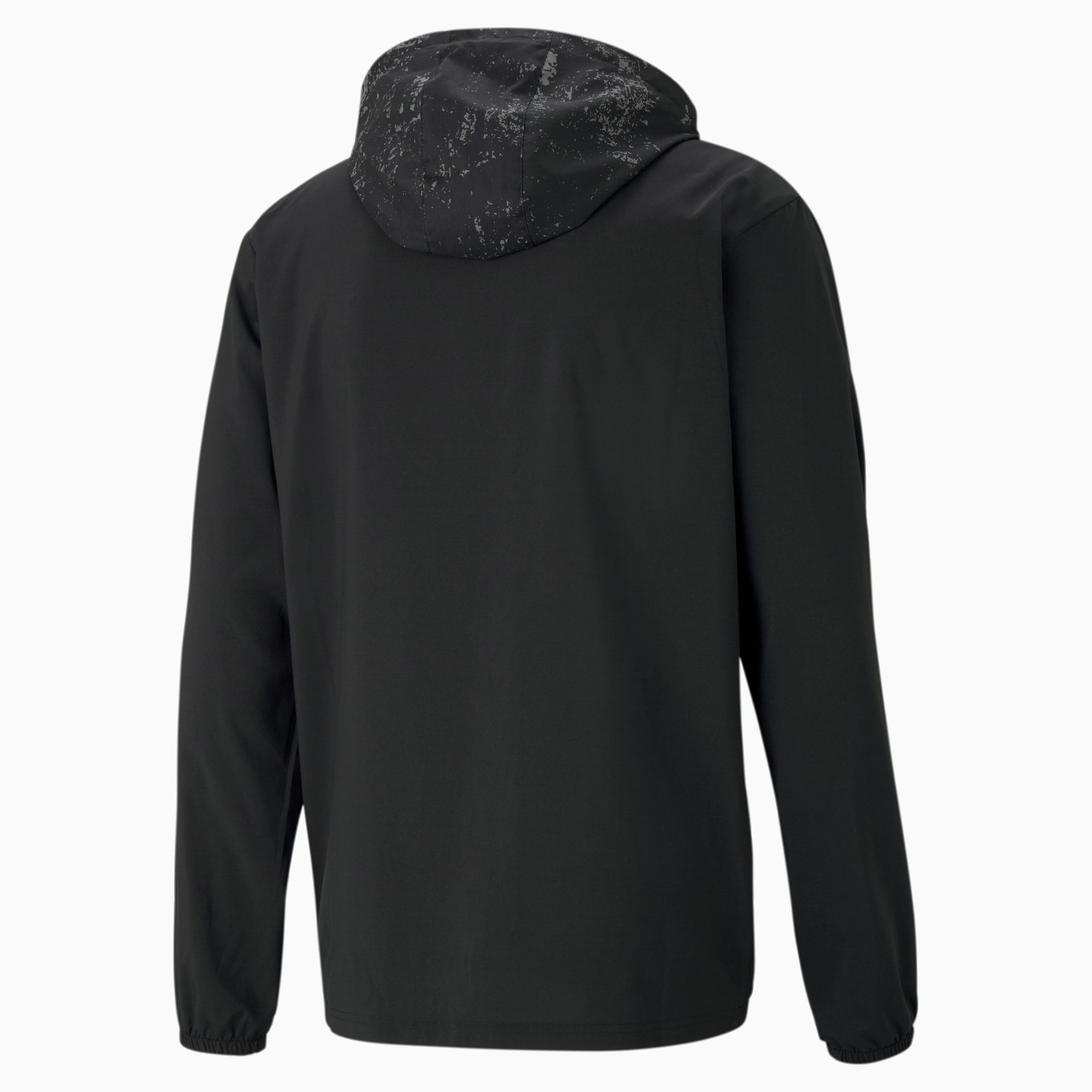 Graphic Hooded Men s Running Jacket