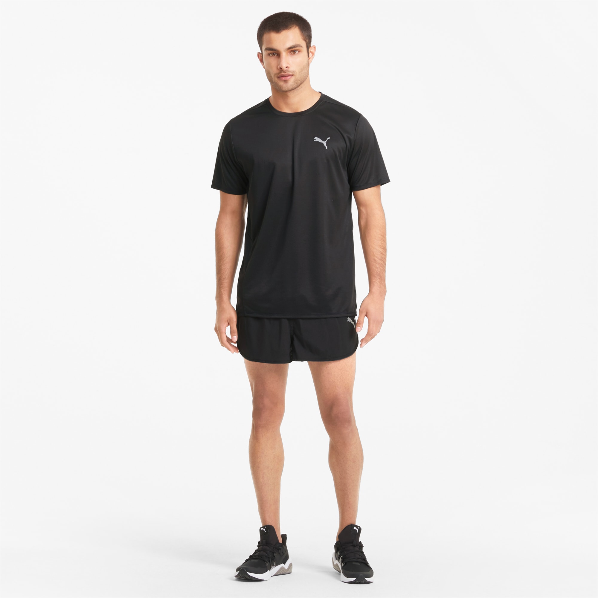 Puma men's dp top running split shorts