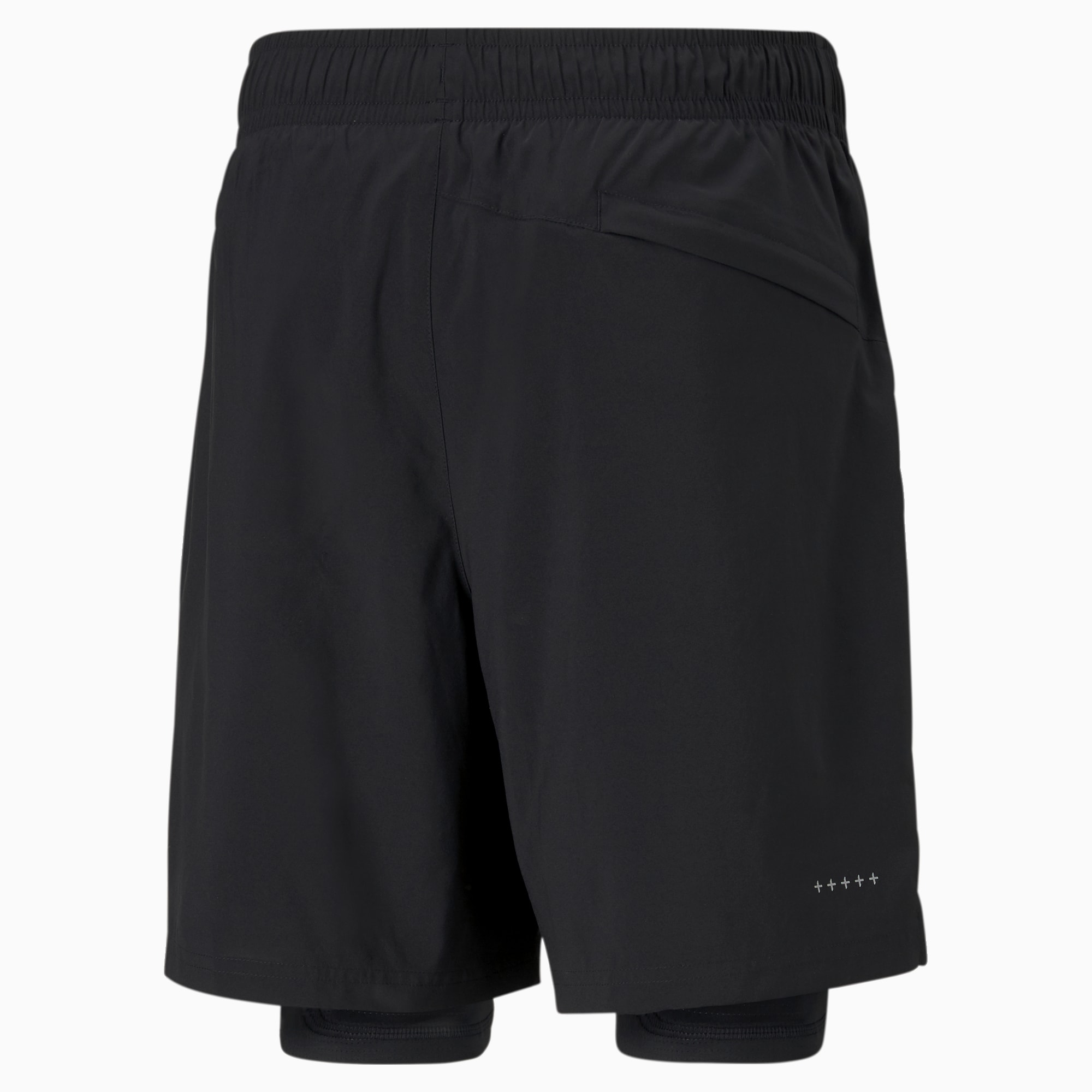 Running 2 In 1 Shorts- Black