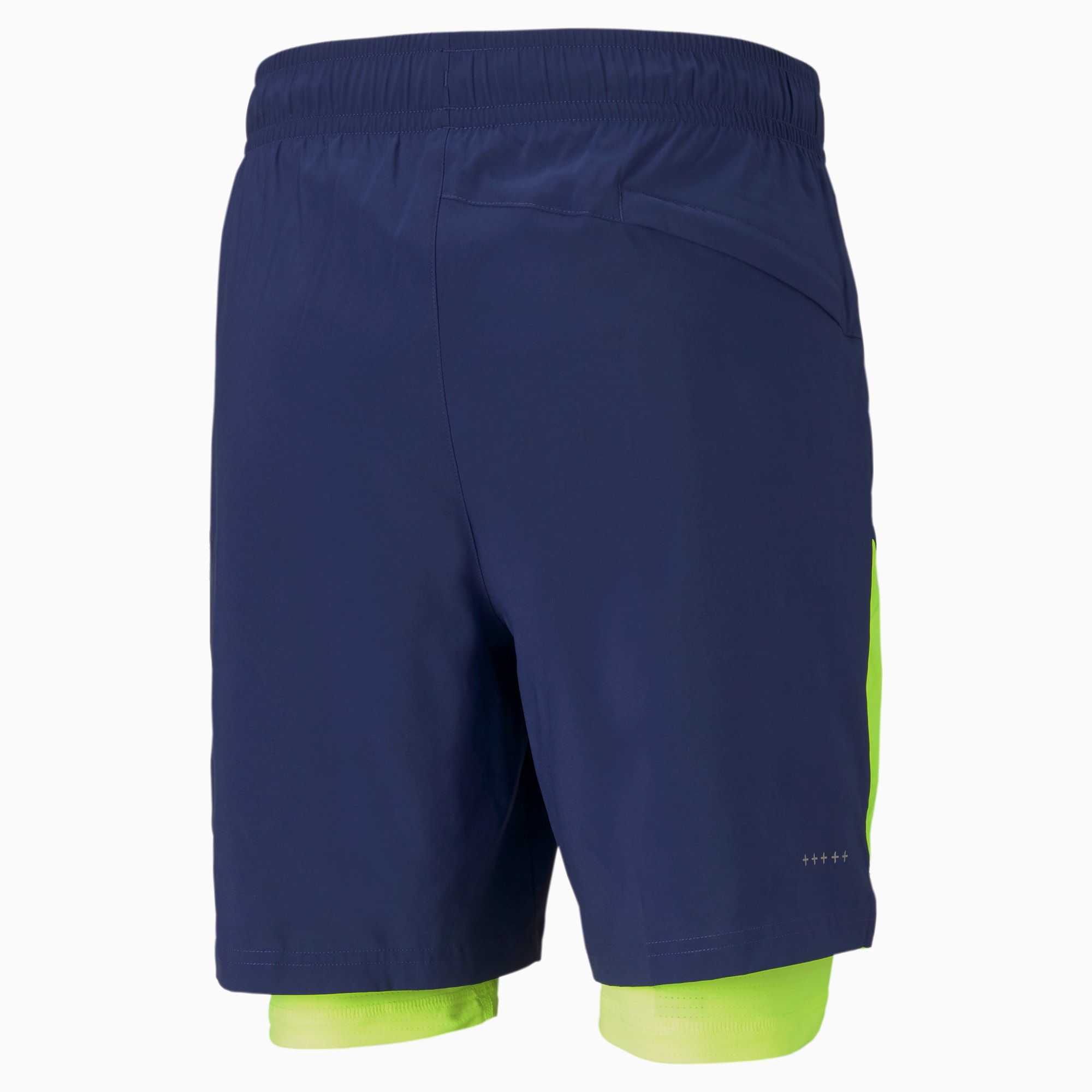 Short Puma Run Favourite Woven 2 en 1 de mujer